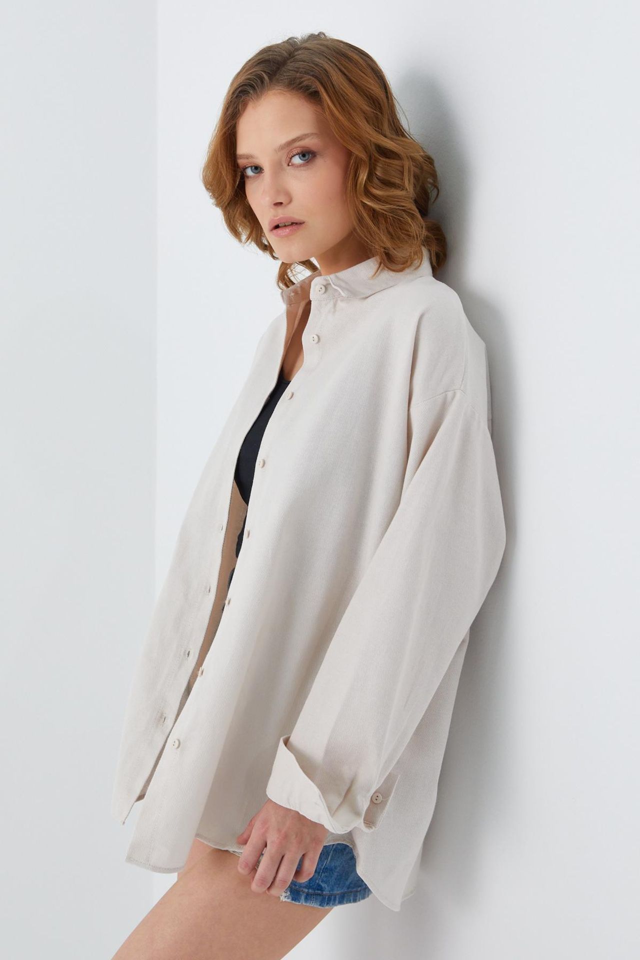 Mixray Oversize Poplin Shirt 5