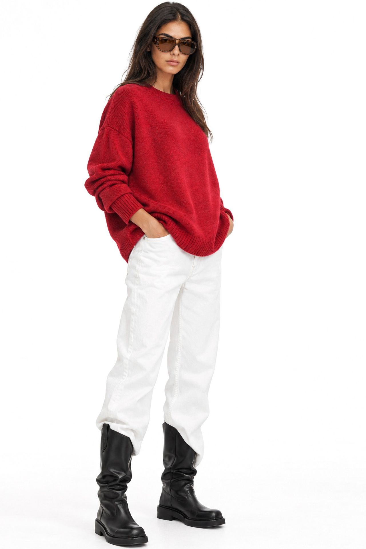 Mixray Oversized Knitwear Sweater 2