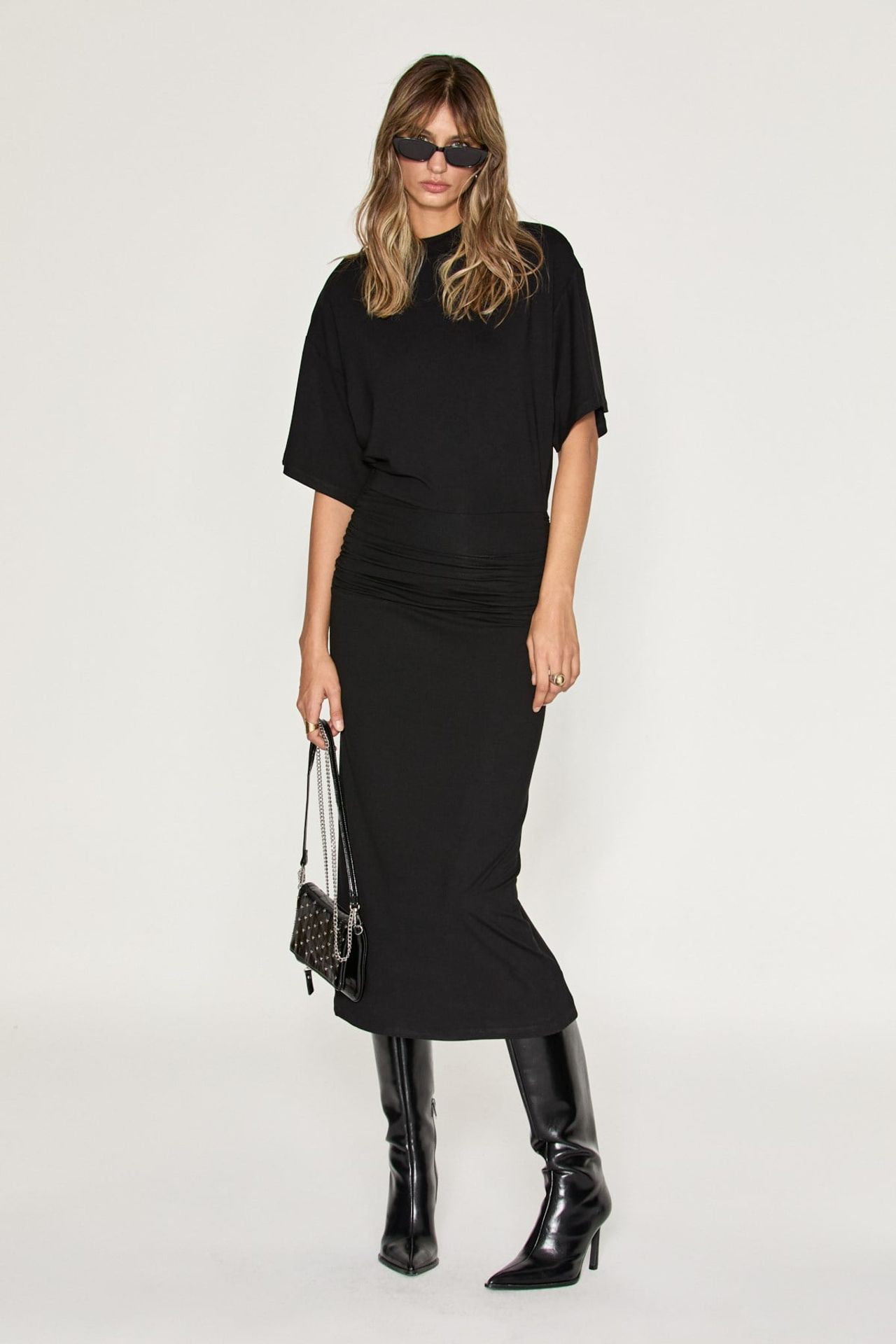 GRIMELANGE Midi Pull-On Dress 3