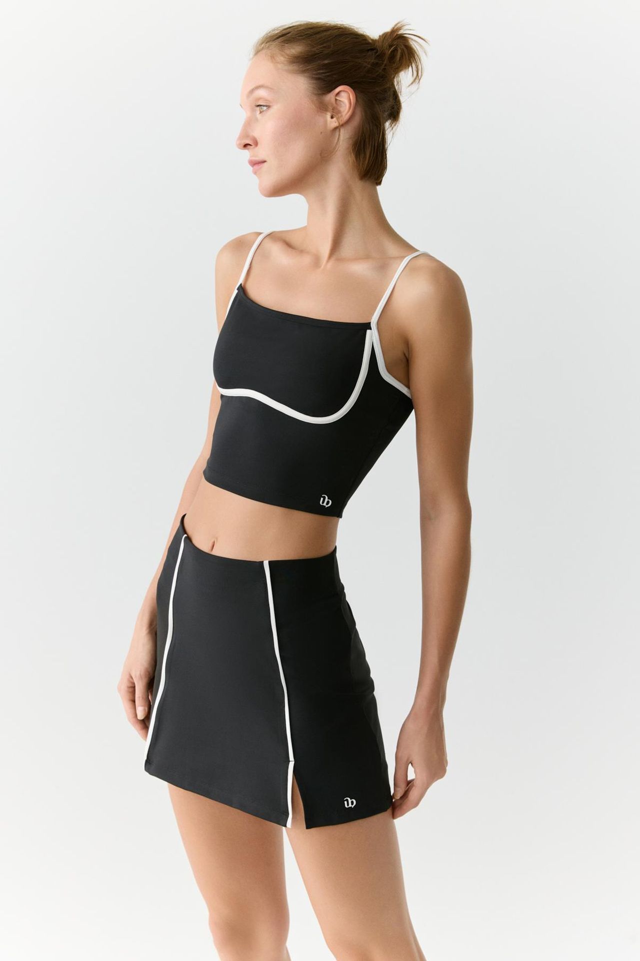 GRIMELANGE High Waist Bodycon Mini Skirt 5