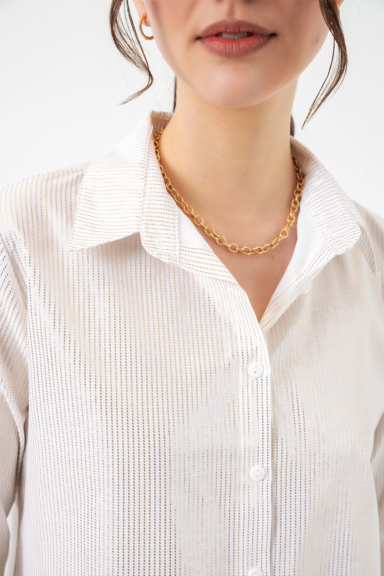 BDART Oversized Abstract Print Button-Front Shirt 4
