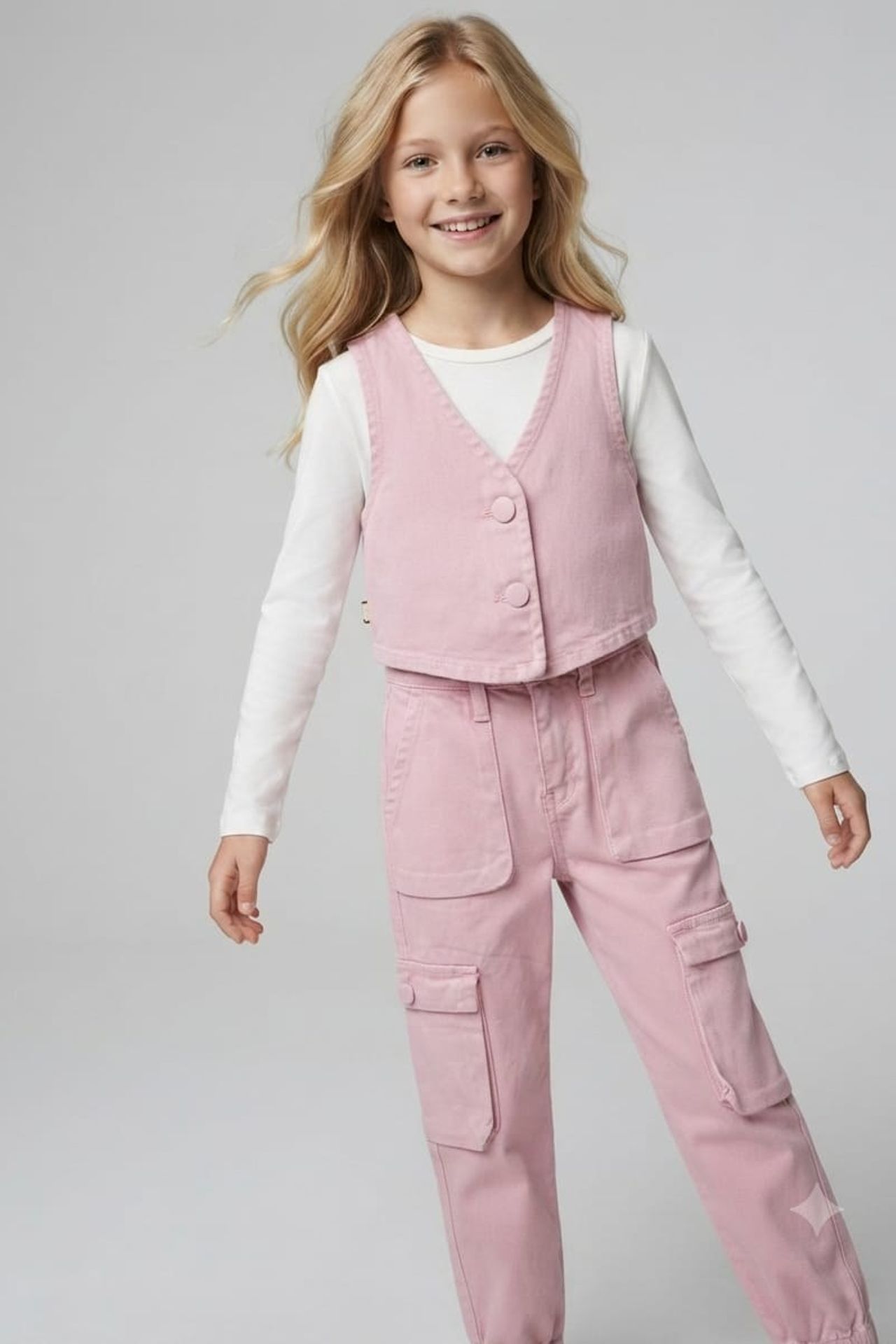 HİLAL AKINCI KİDS 2-Piece Cotton Elastane Coord 3