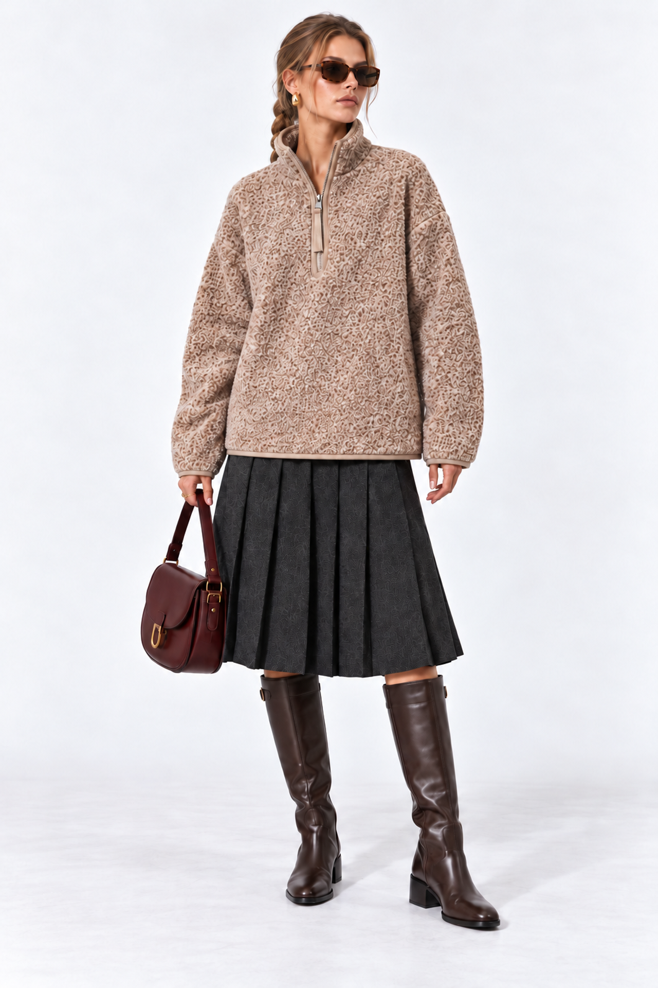 MIXRAY Kadın Sweatshirt 5