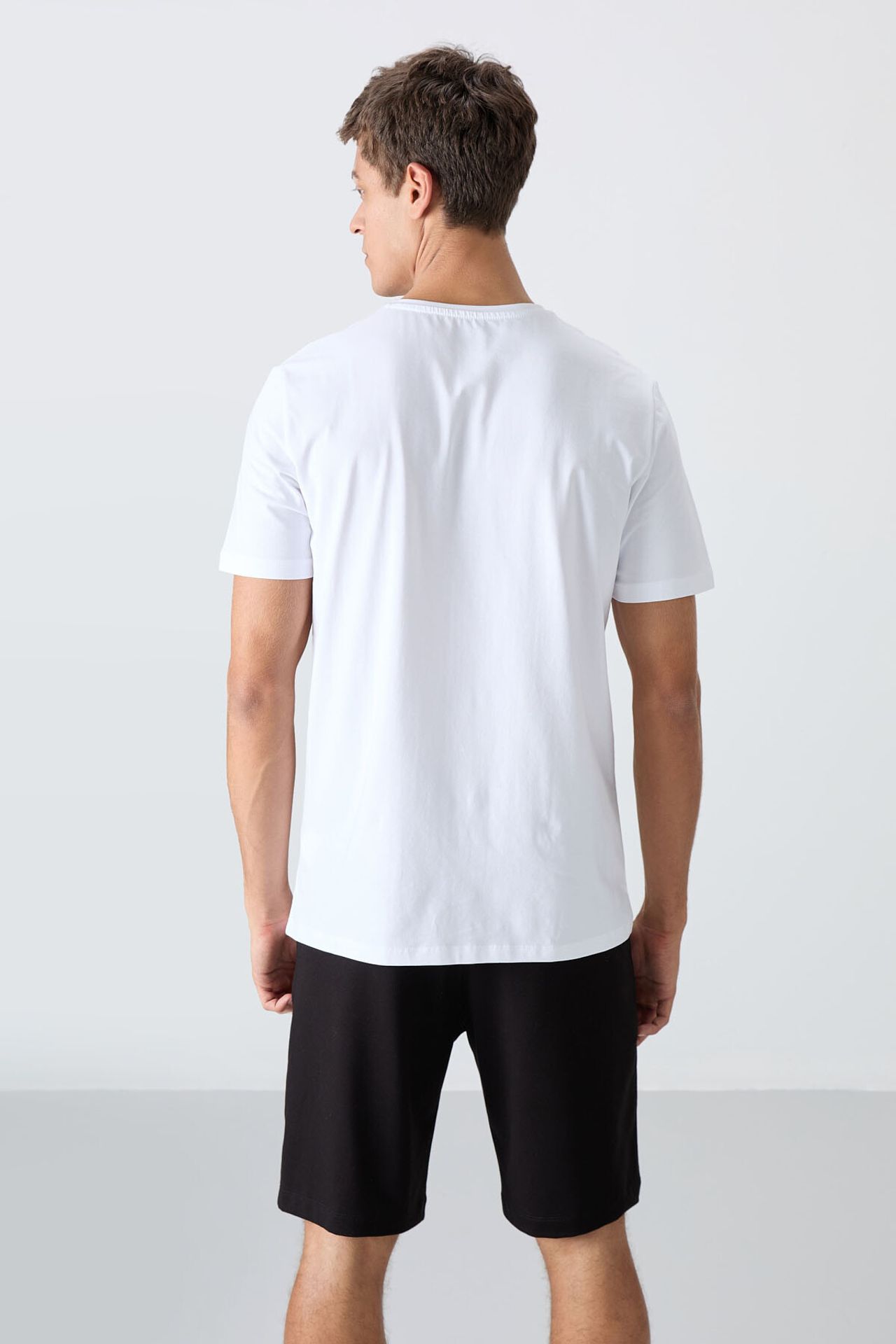 TOMMY Printed Cotton Jersey T-Shirt And Shorts Set 5