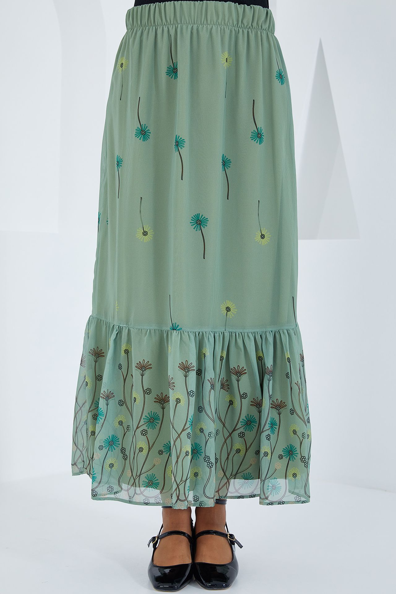 BDART Floral Print Maxi Skirt 3
