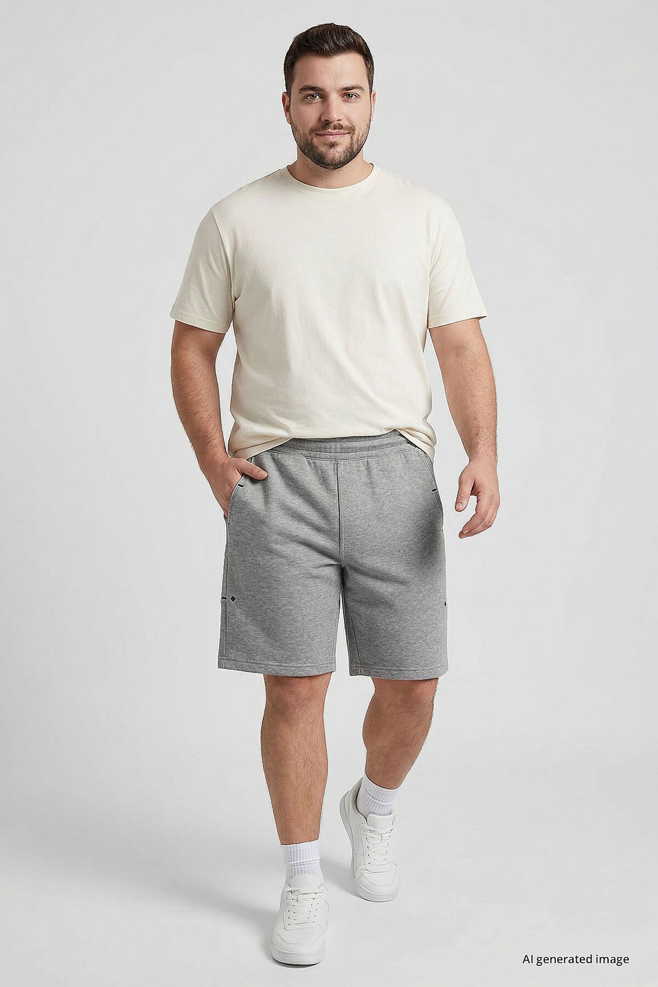 TOMMY Men's Mid Waist Sweat Shorts 3