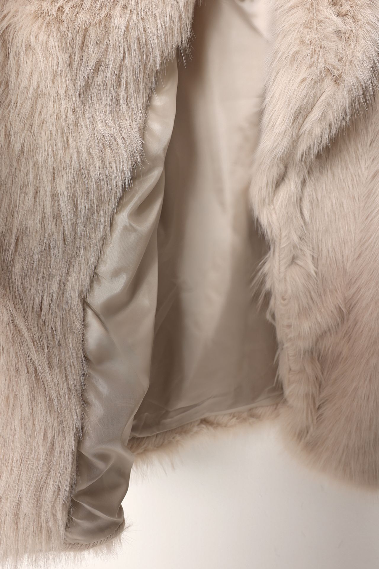 ISTANBUL Faux Fur Shawl Collar Jacket 6