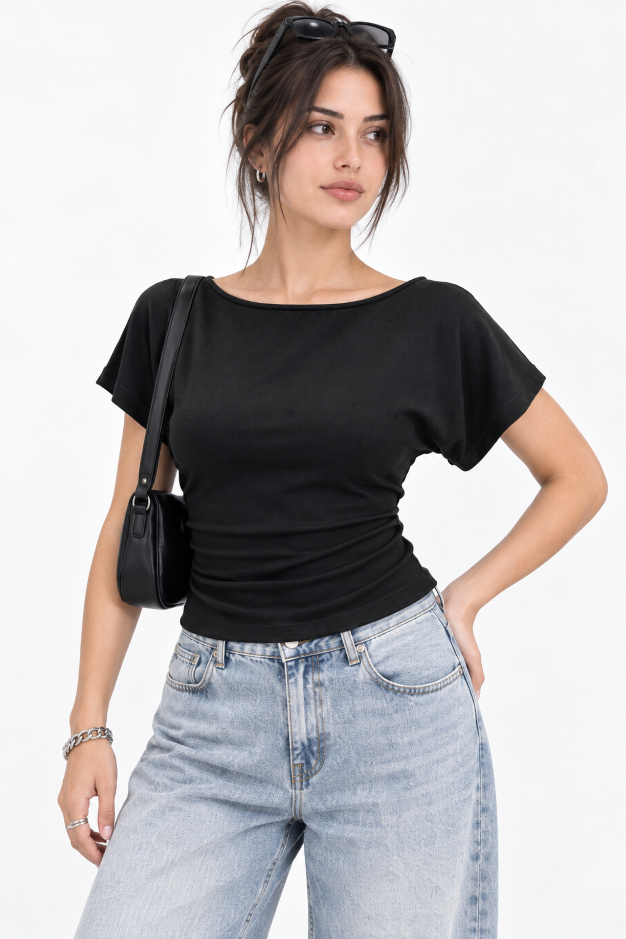 MIXRAY Women's Cotton Blouse 2