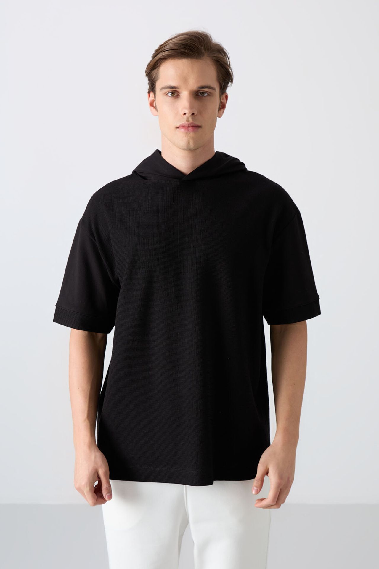 TOMMY Oversized Hooded Short-sleeve T-shirt 4