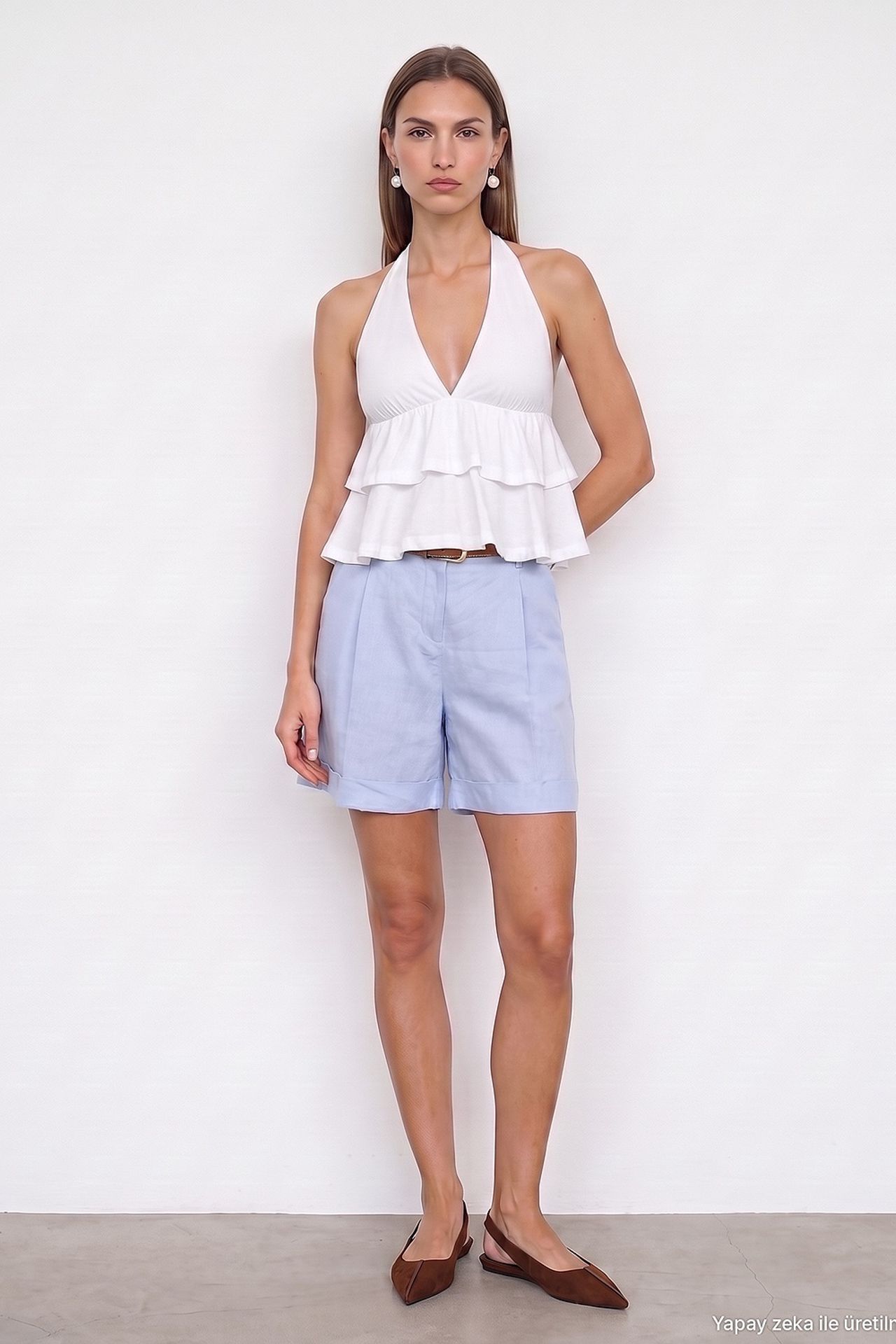 DILVIN Linen Shorts 5