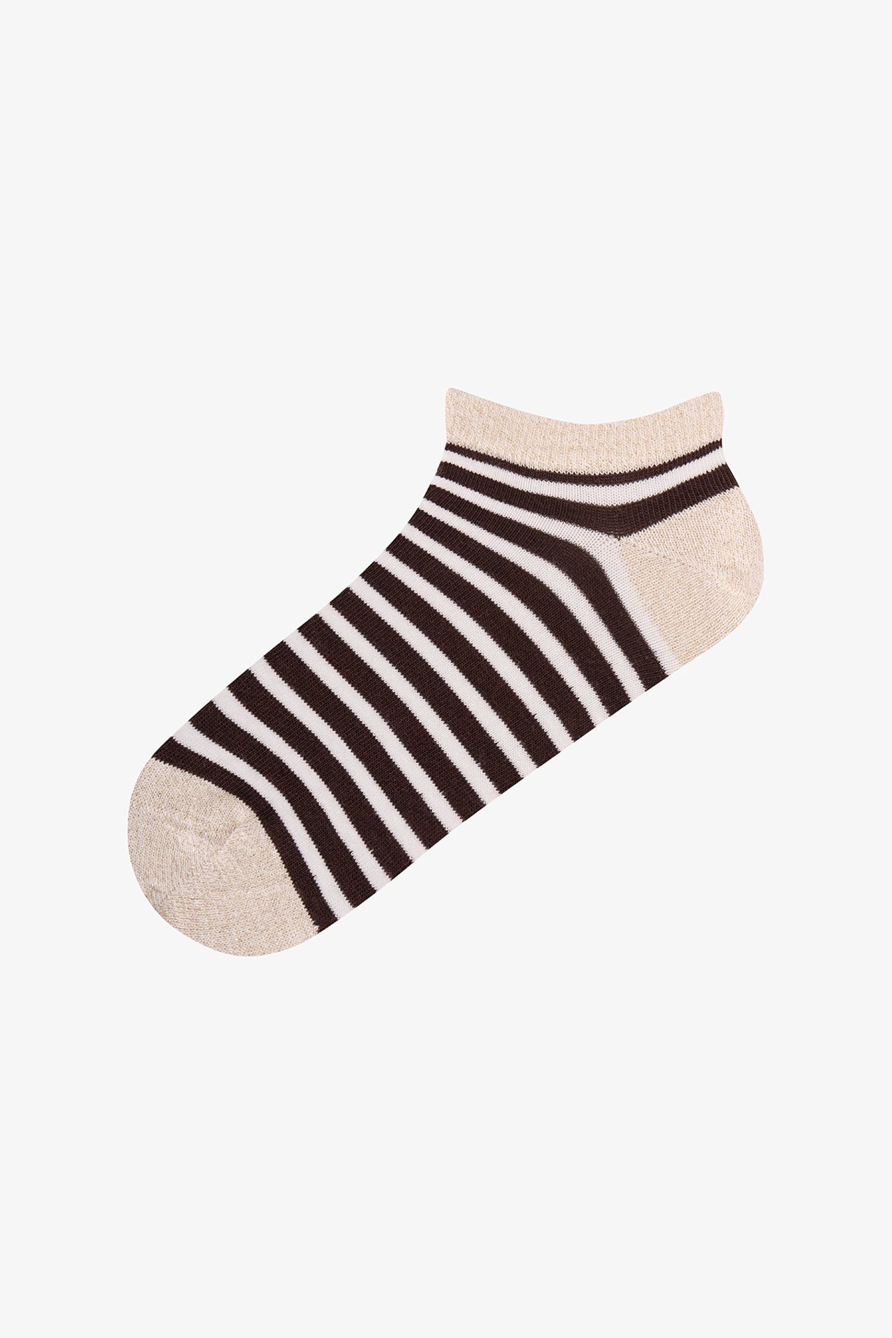 PENTI Shiny Striped Cotton Lurex Pair Ankle Socks 4