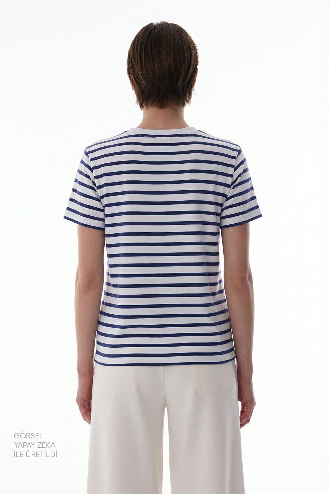 PENTI Stripe Premium Striped Short Sleeve T-Shirt 5