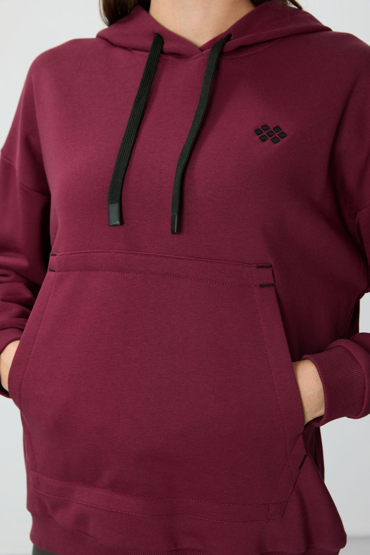 TOMMY Oversized Hooded Sweatshirt With Pocket 4