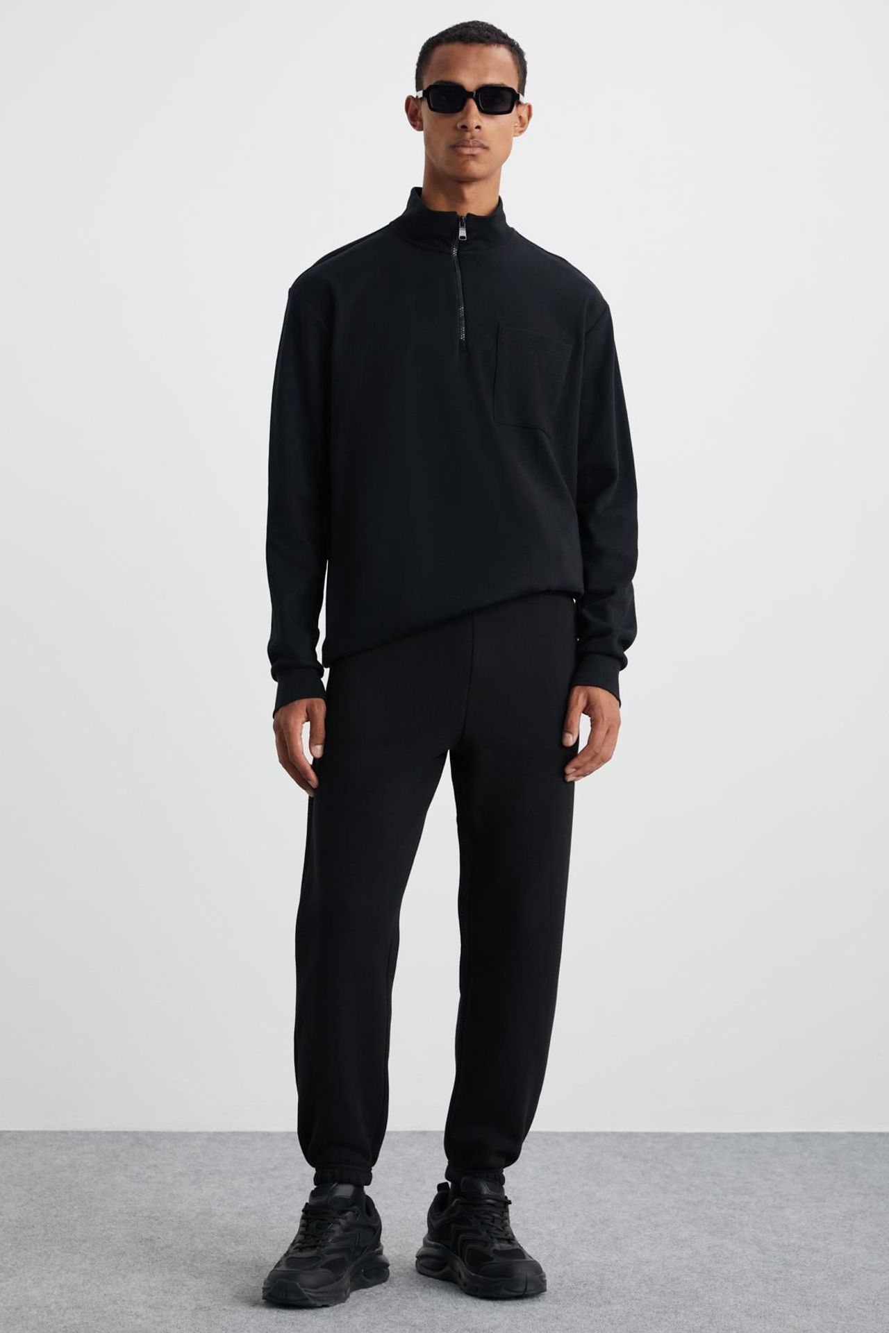 GRIMELANGE Rahat Elastik Belli Jogger Pantolon 2