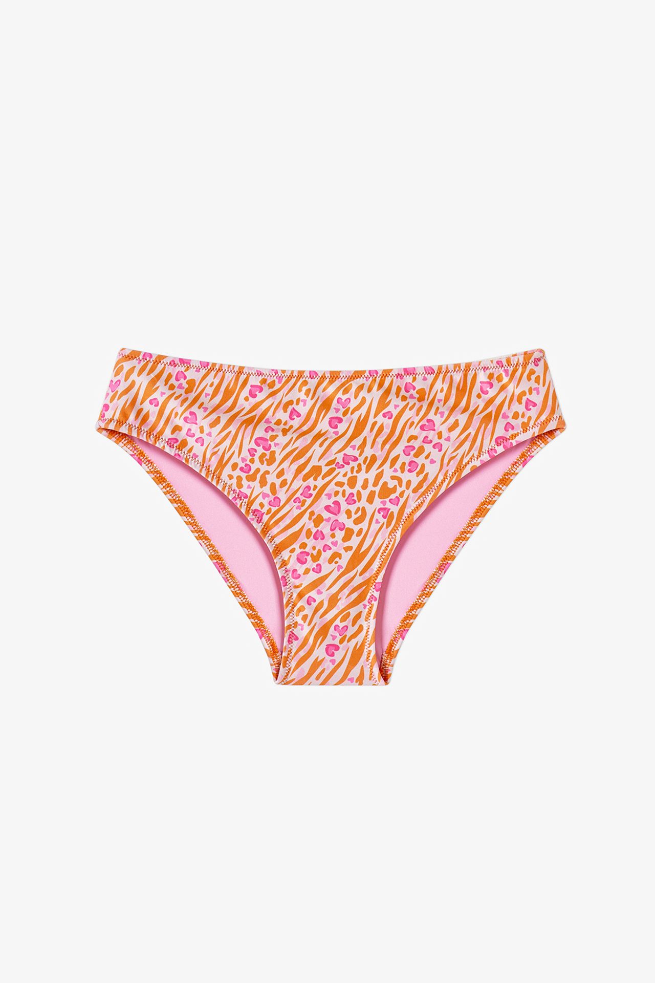 PENTI Girls' Safari Halter Leopard Print Bikini Set 3