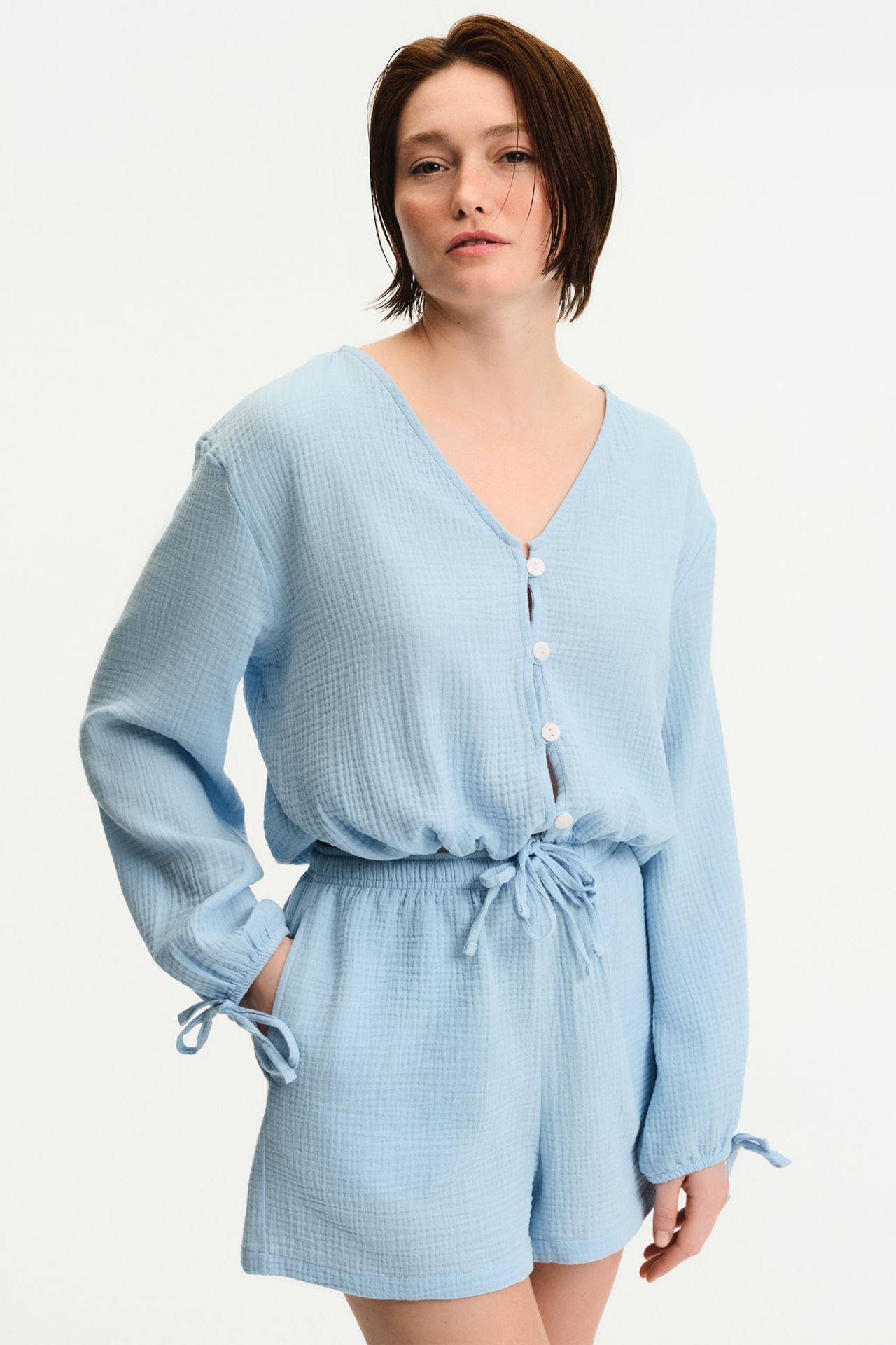 PENTI Lessi Balloon Long Sleeve Shirt 1
