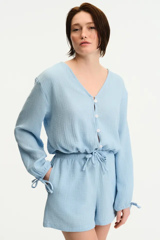 PENTI Lessi Balloon Long Sleeve Shirt