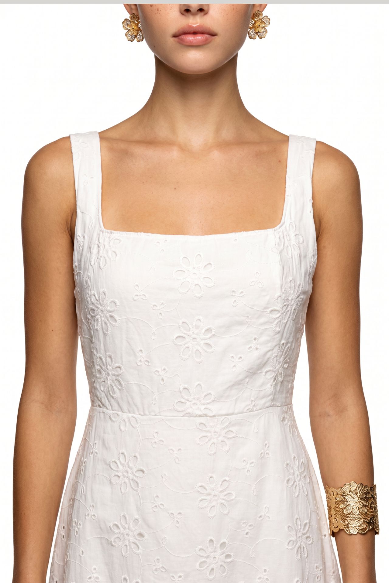 ISTANBUL Cotton-Blend Maxi Dress 4