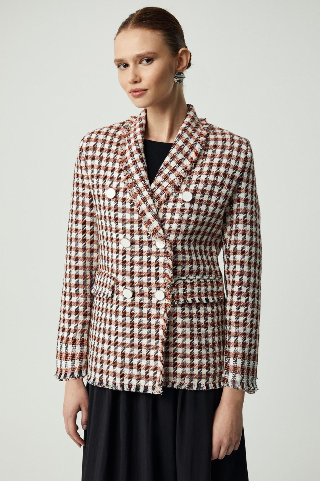 GRIMELANGE Structured Front-Closure Jacket 3