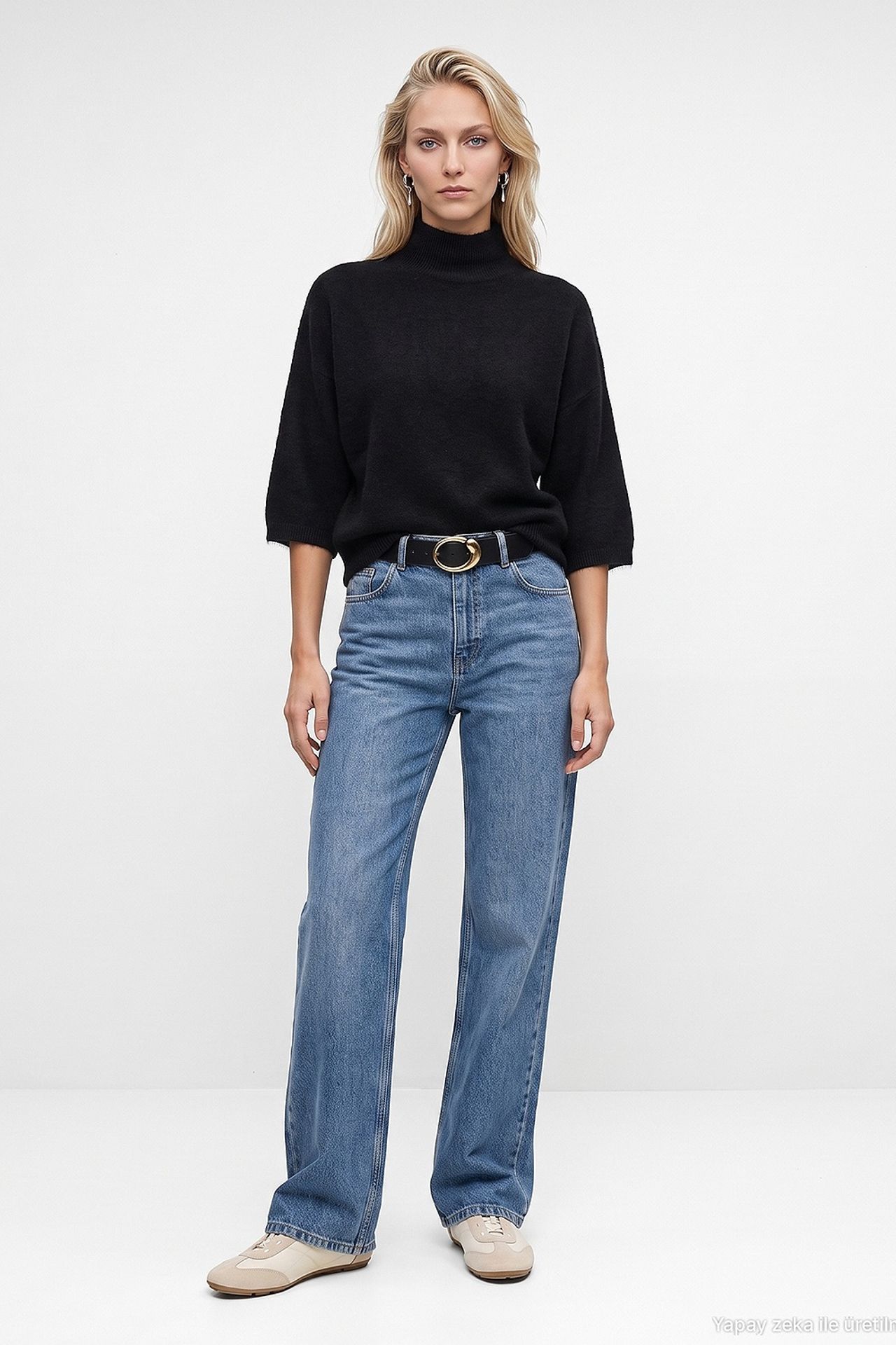 DILVIN Women's Wool-Blend Sweater 2