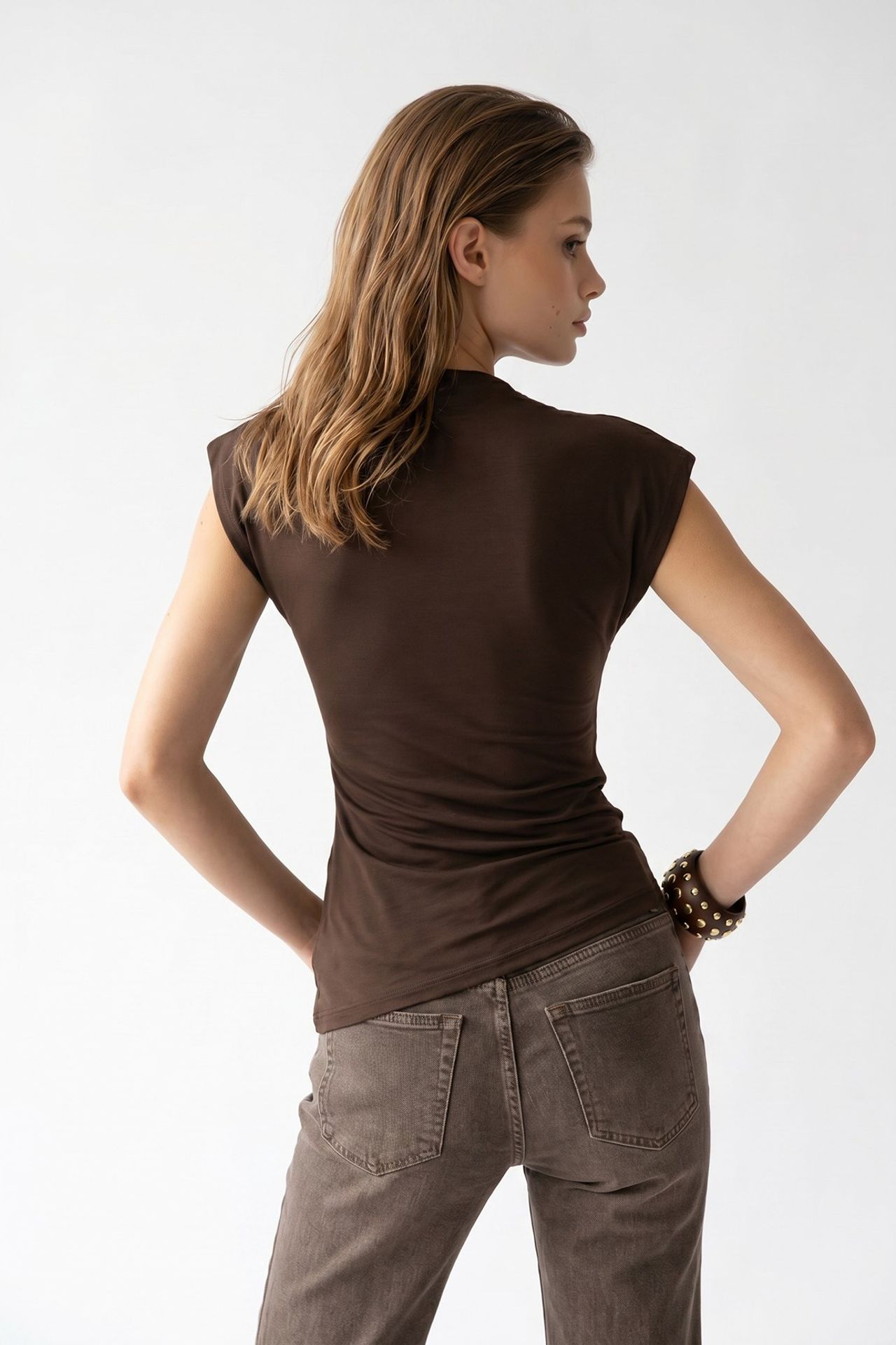 MIXRAY Women's Cotton Blend Blouse 5
