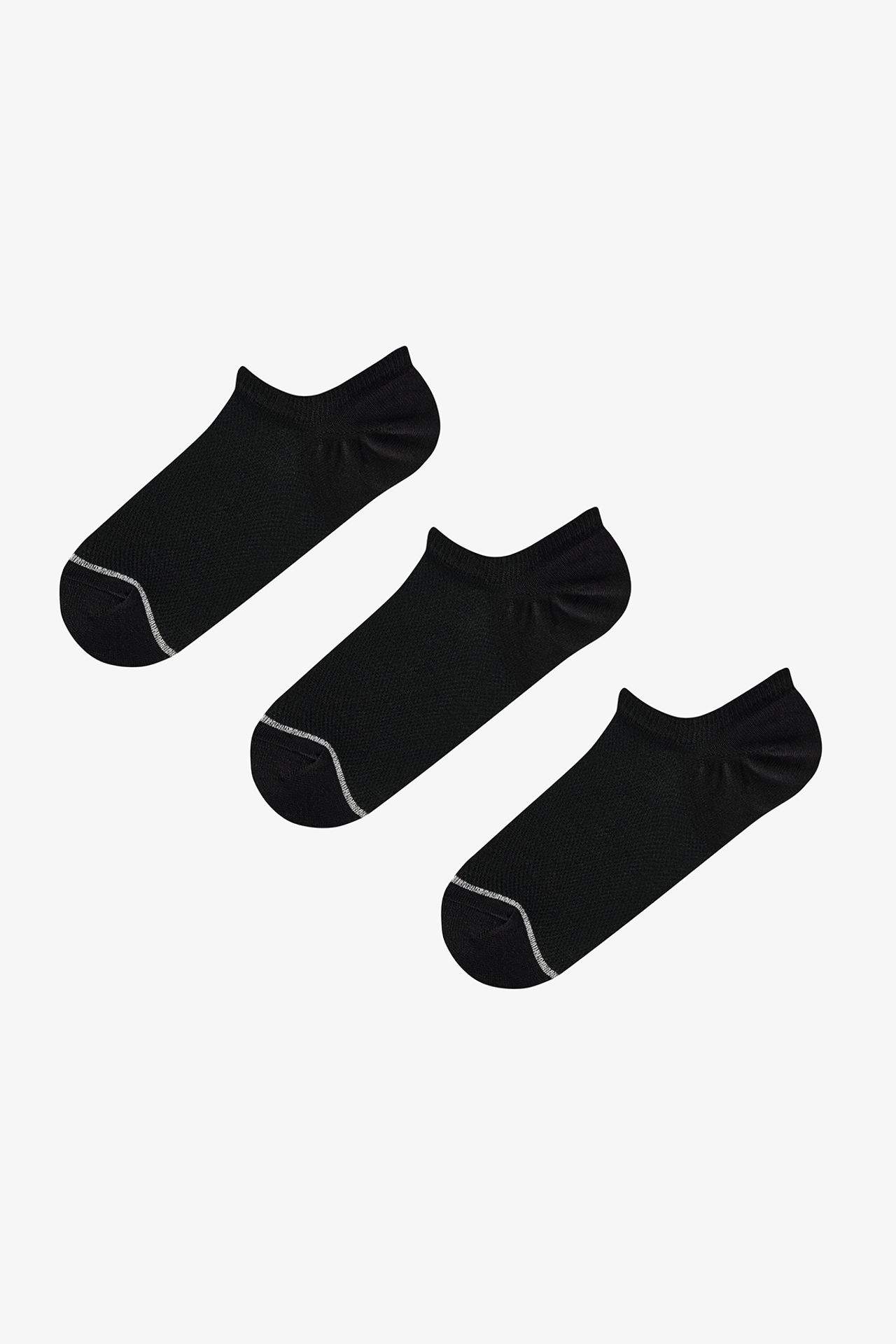 PENTI Basic Mesh Cotton Sparkly Pair Sneaker Socks 1