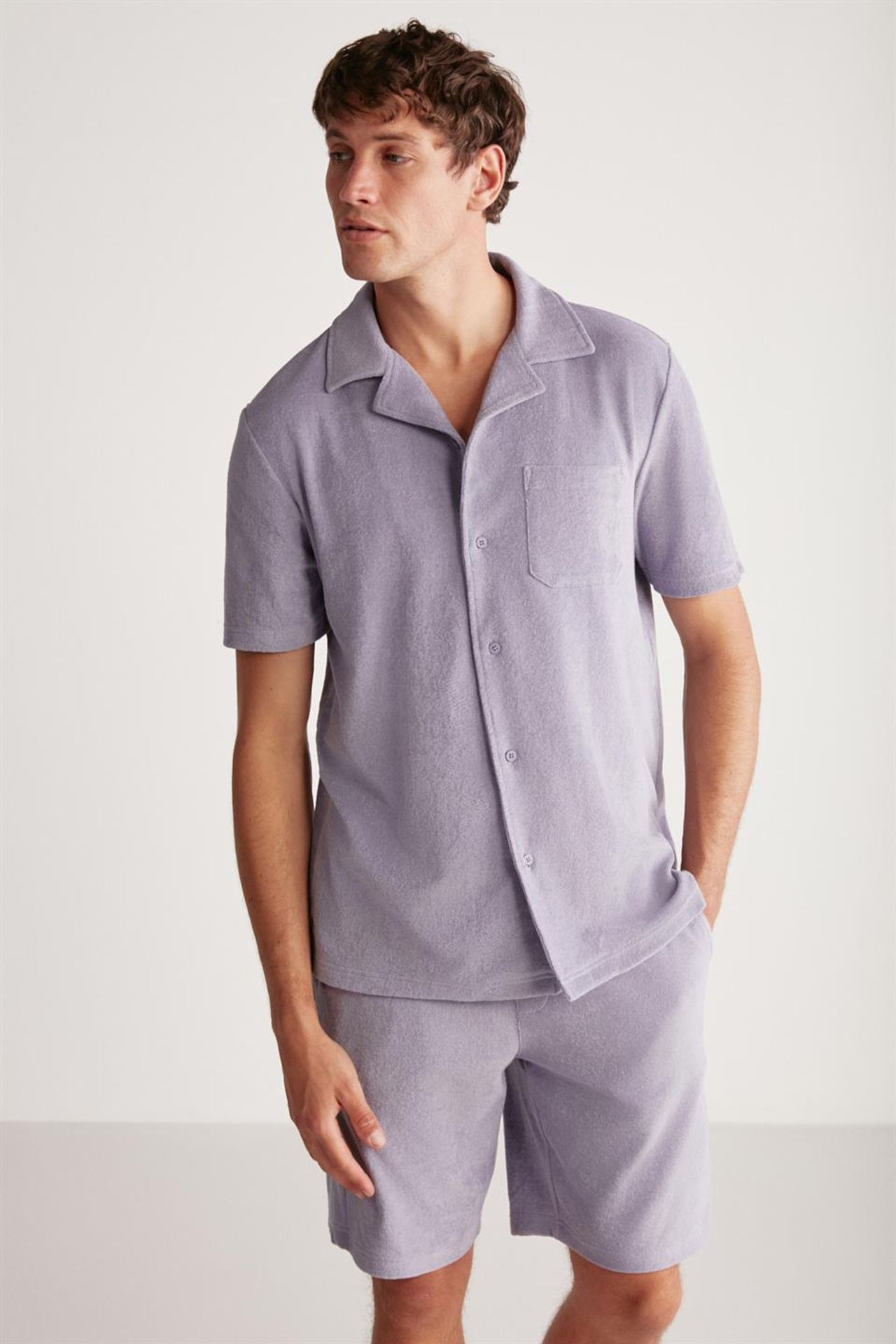 GRIMELANGE Classic Button Front Shirt 4
