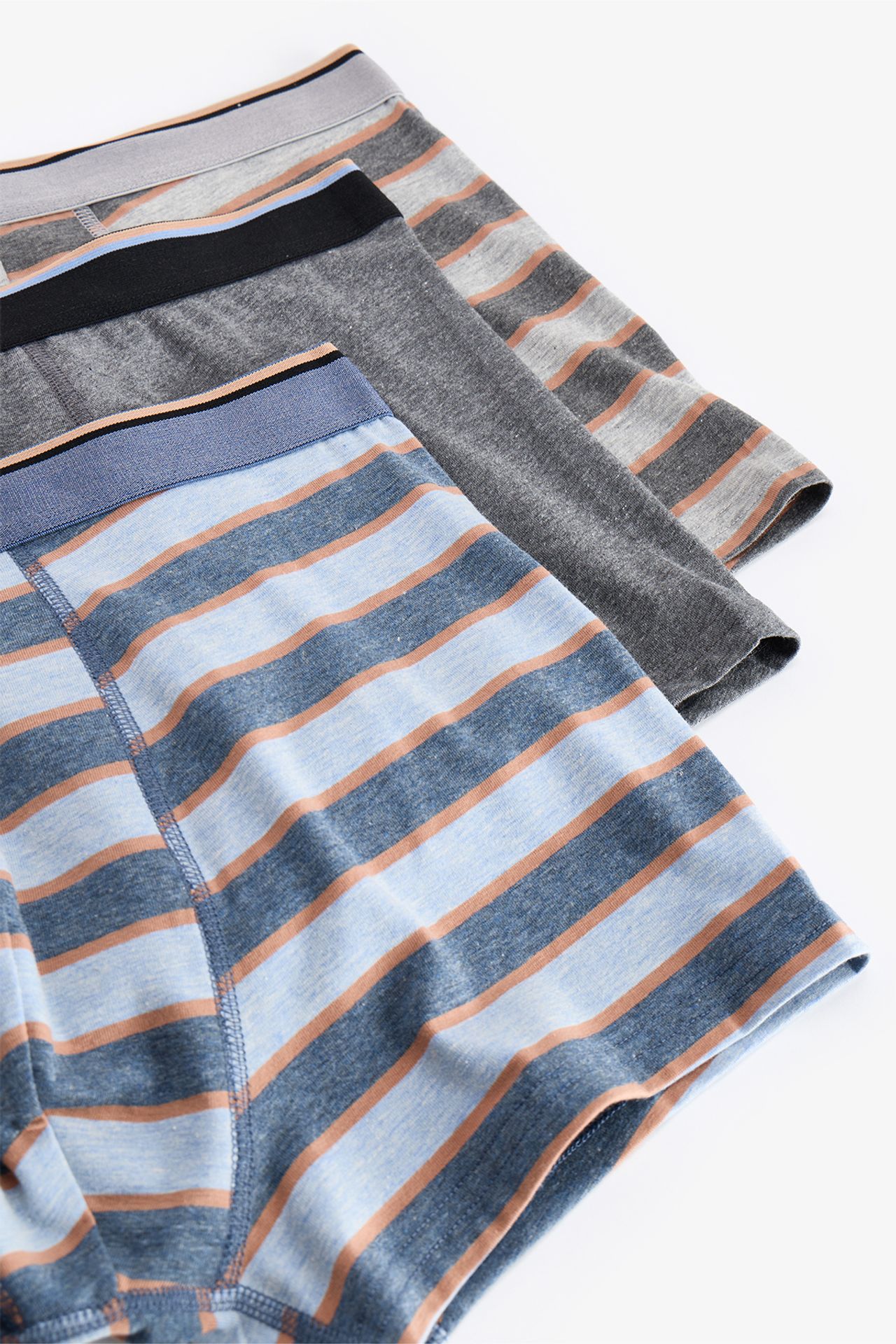 PENTI Men's Contrast Stripe Boxer Briefs 5