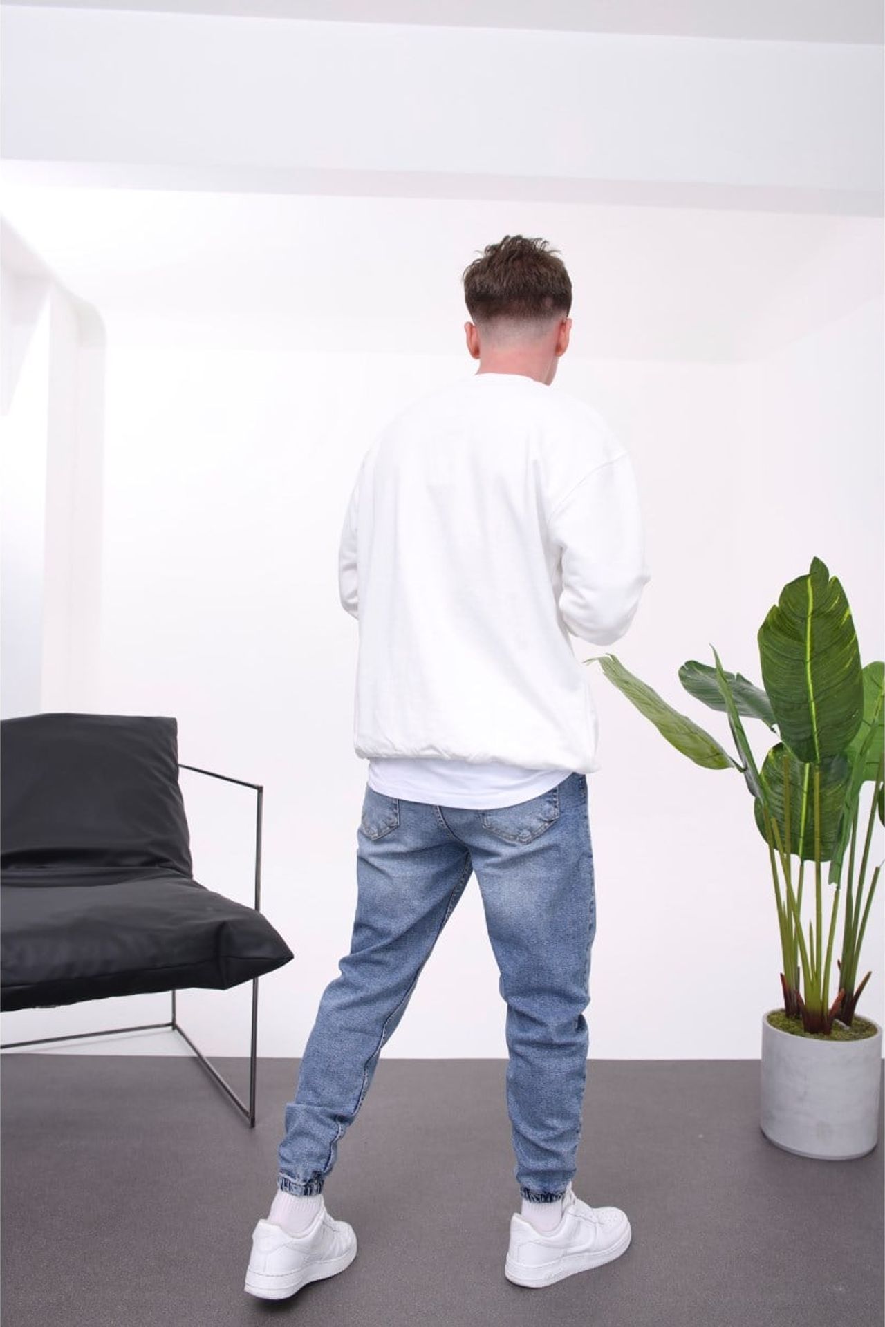 NOMARC Rahat Bisiklet Yaka Sweatshirt 3