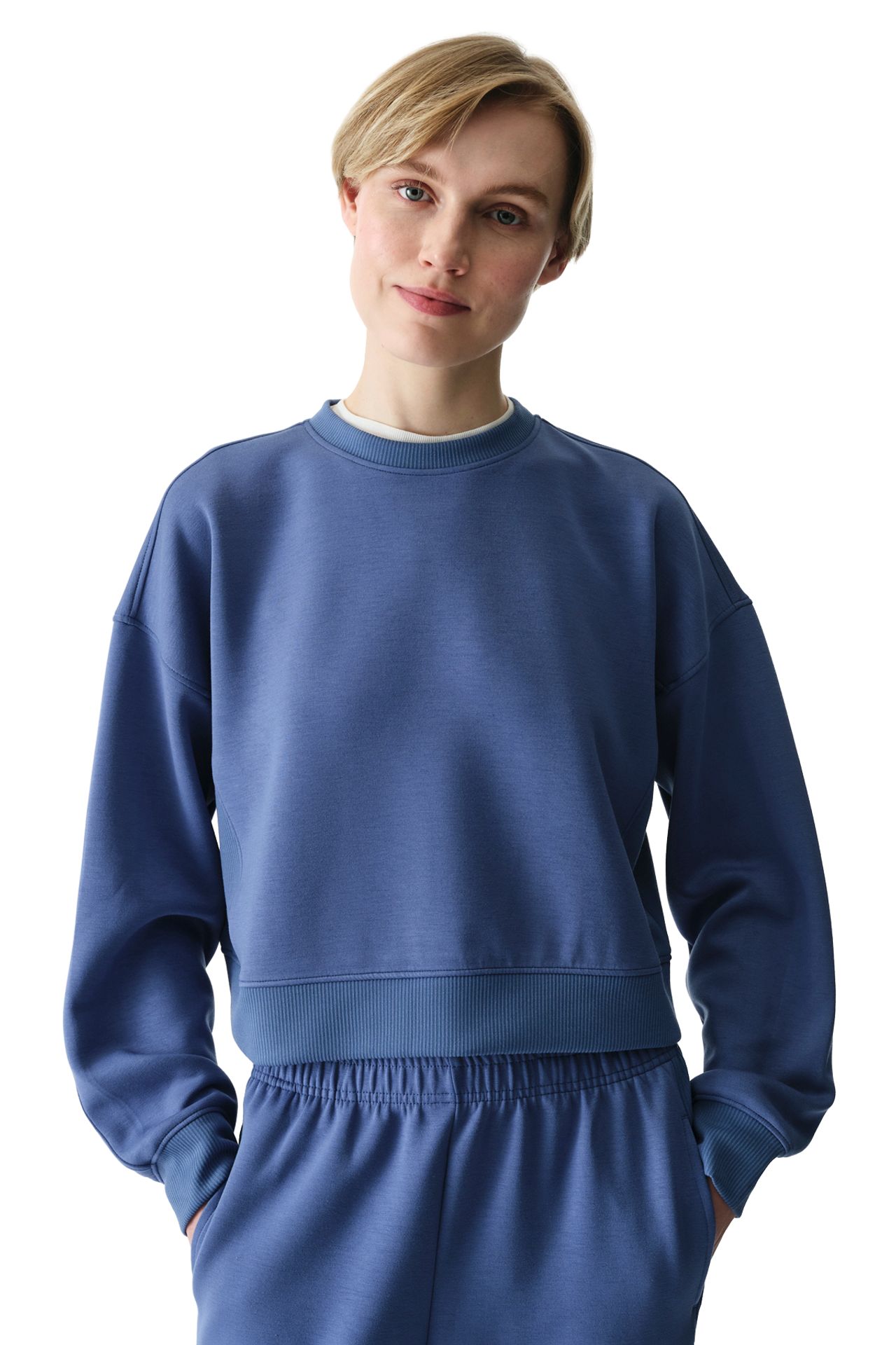 PENTI Women's SILKY SWEATSHIRT SILKY TOUCH 3