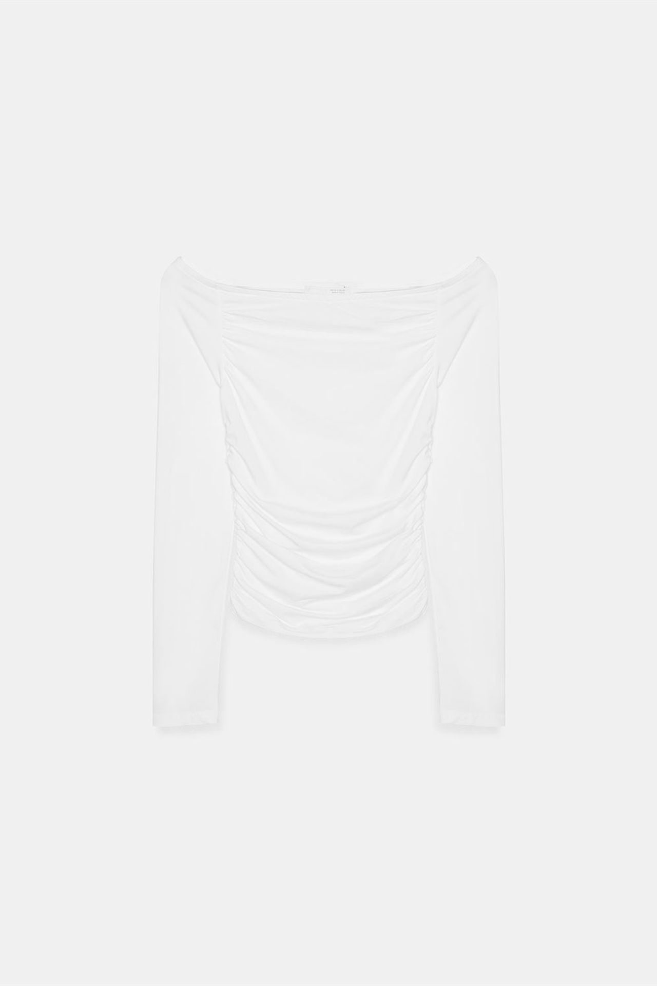 DILVIN Off-Shoulder Slim Fit Knit Blouse 5