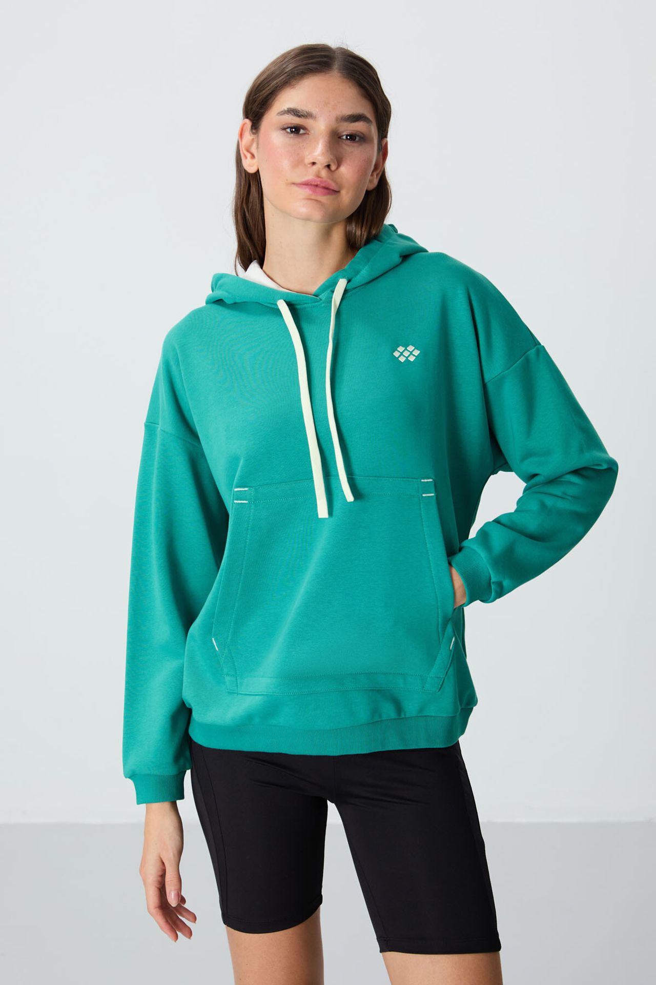 TOMMY Oversized Hooded Sweatshirt With Pocket 1