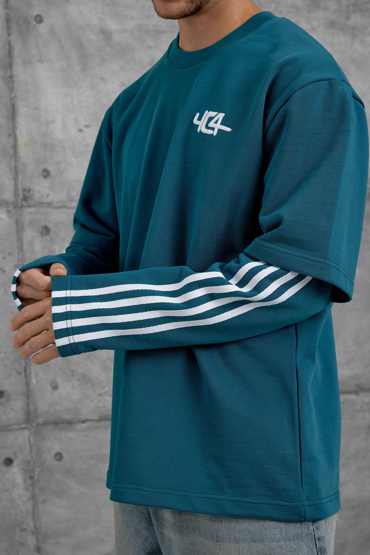 NOMARC Regular Kalıp Bisiklet Yaka Sweatshirt 2