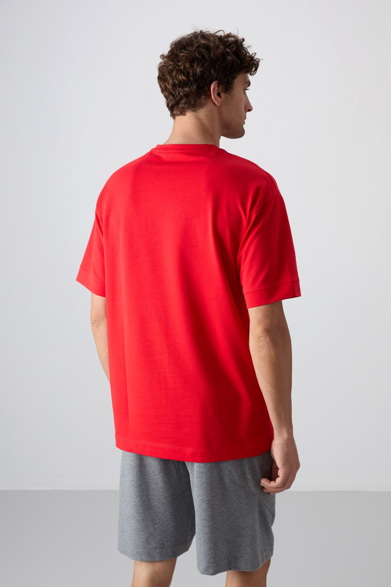 TOMMY Oversized Printed Crew Neck T-Shirt 5