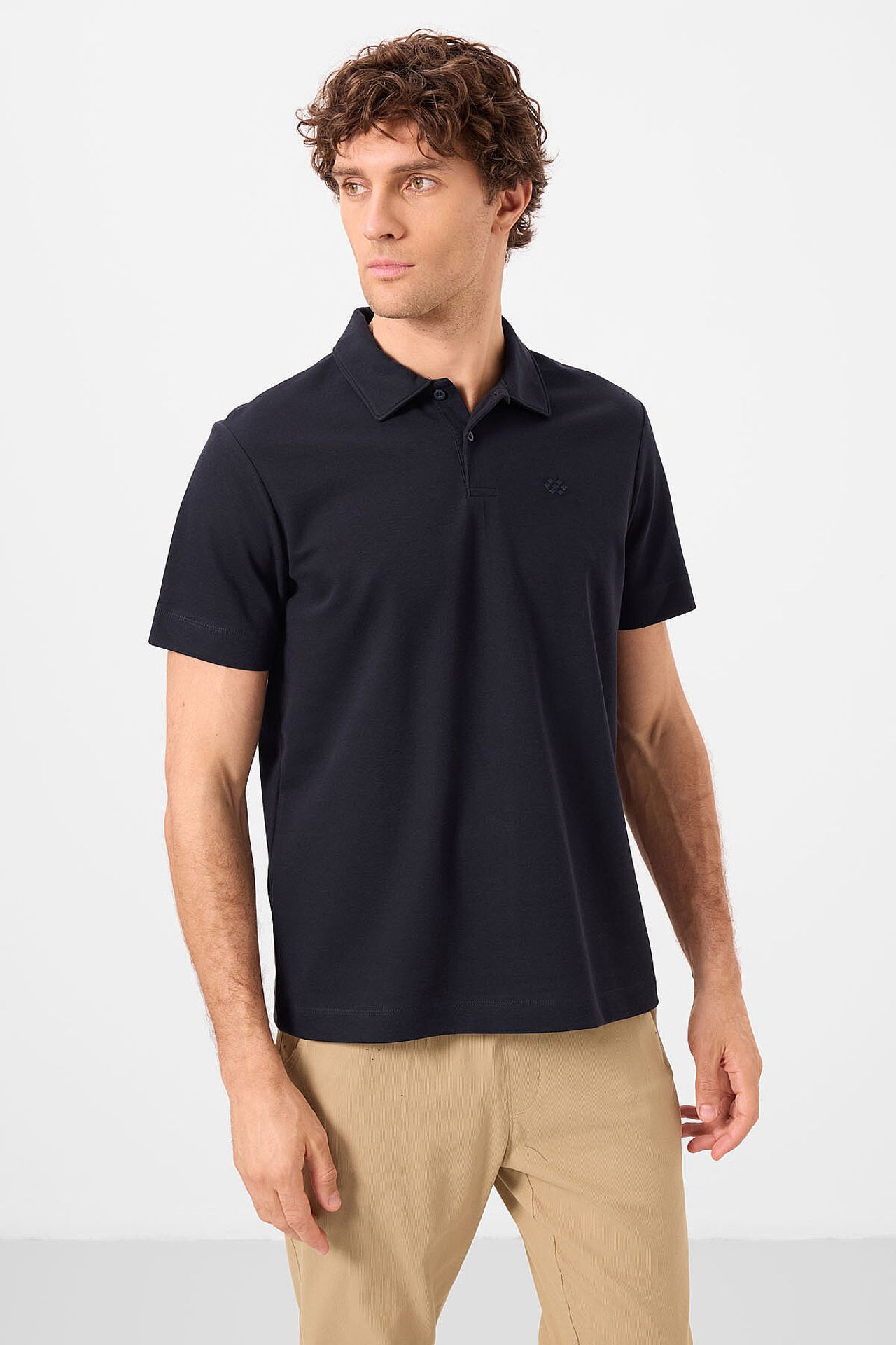 TOMMY Men's Cotton-Blend Polo T-Shirt 2
