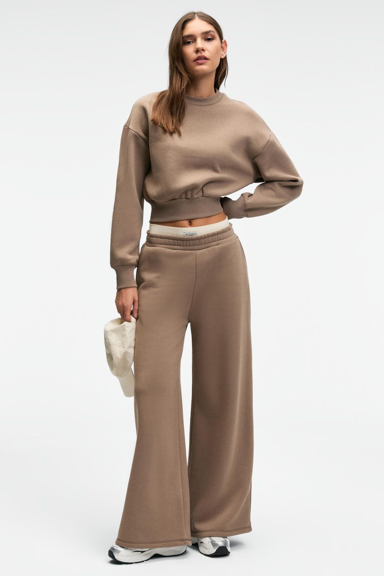 GRIMELANGE Oversized Wide Leg Joggers 1