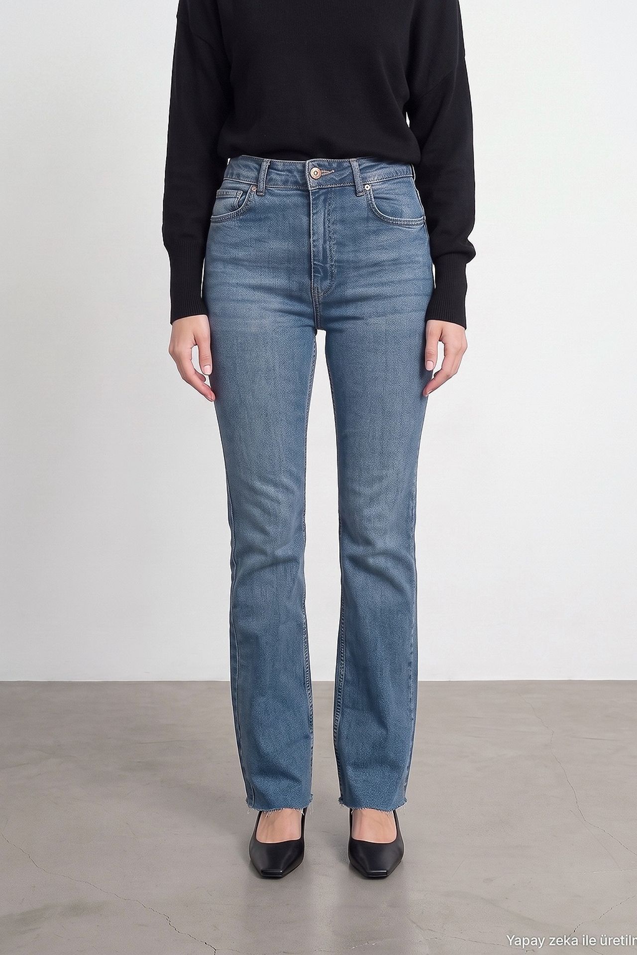 DILVIN Women’s Straight-Leg Jeans 3