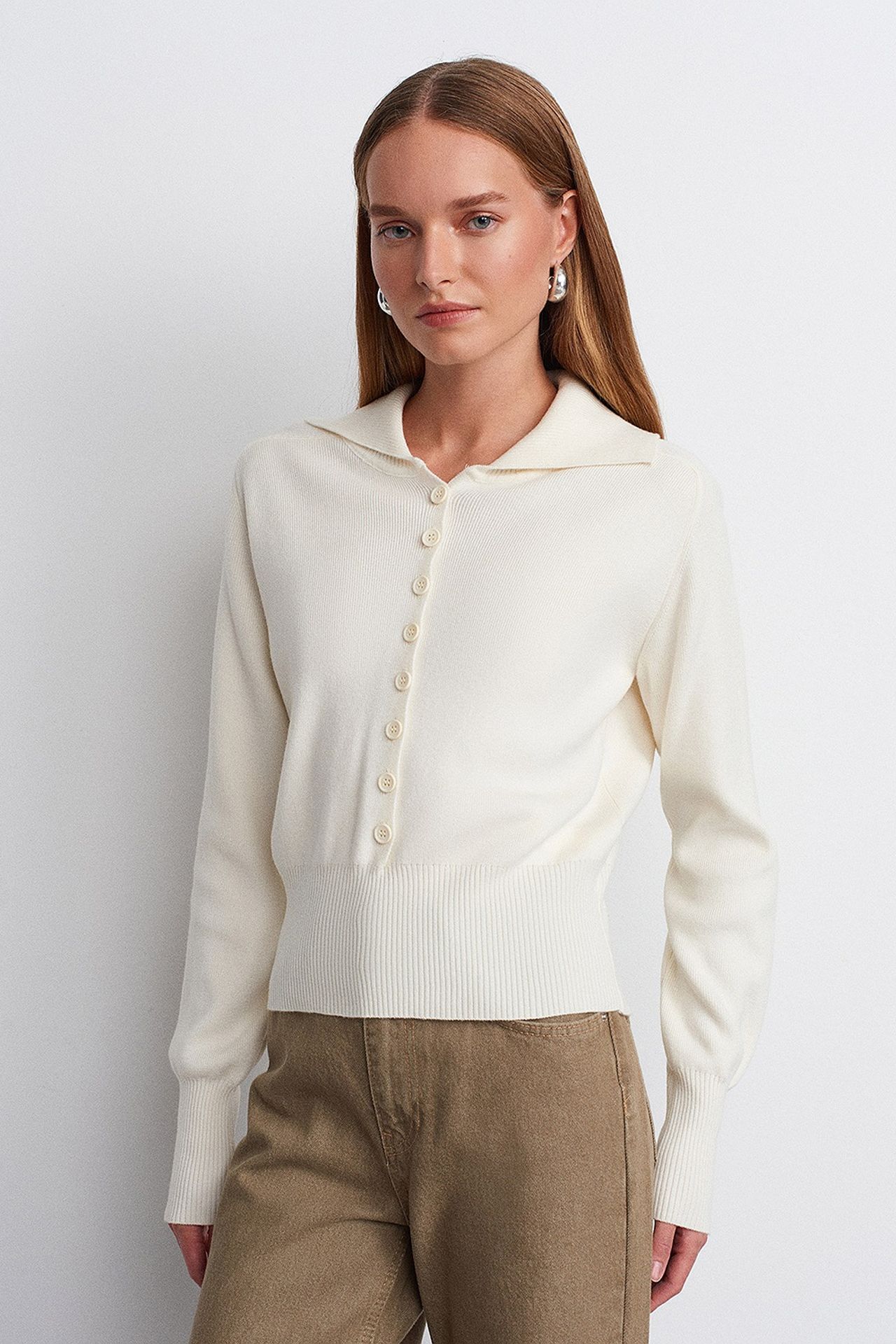 DILVIN Women's Acrylic Wool Blend Sweater 3