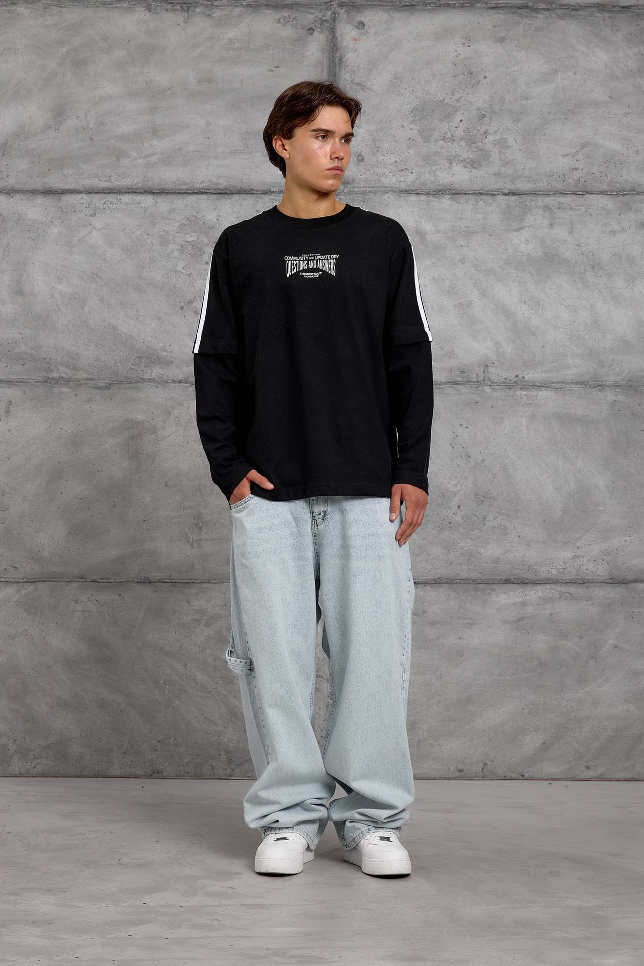 NOMARC Rahat Bisiklet Yaka Sweatshirt 3