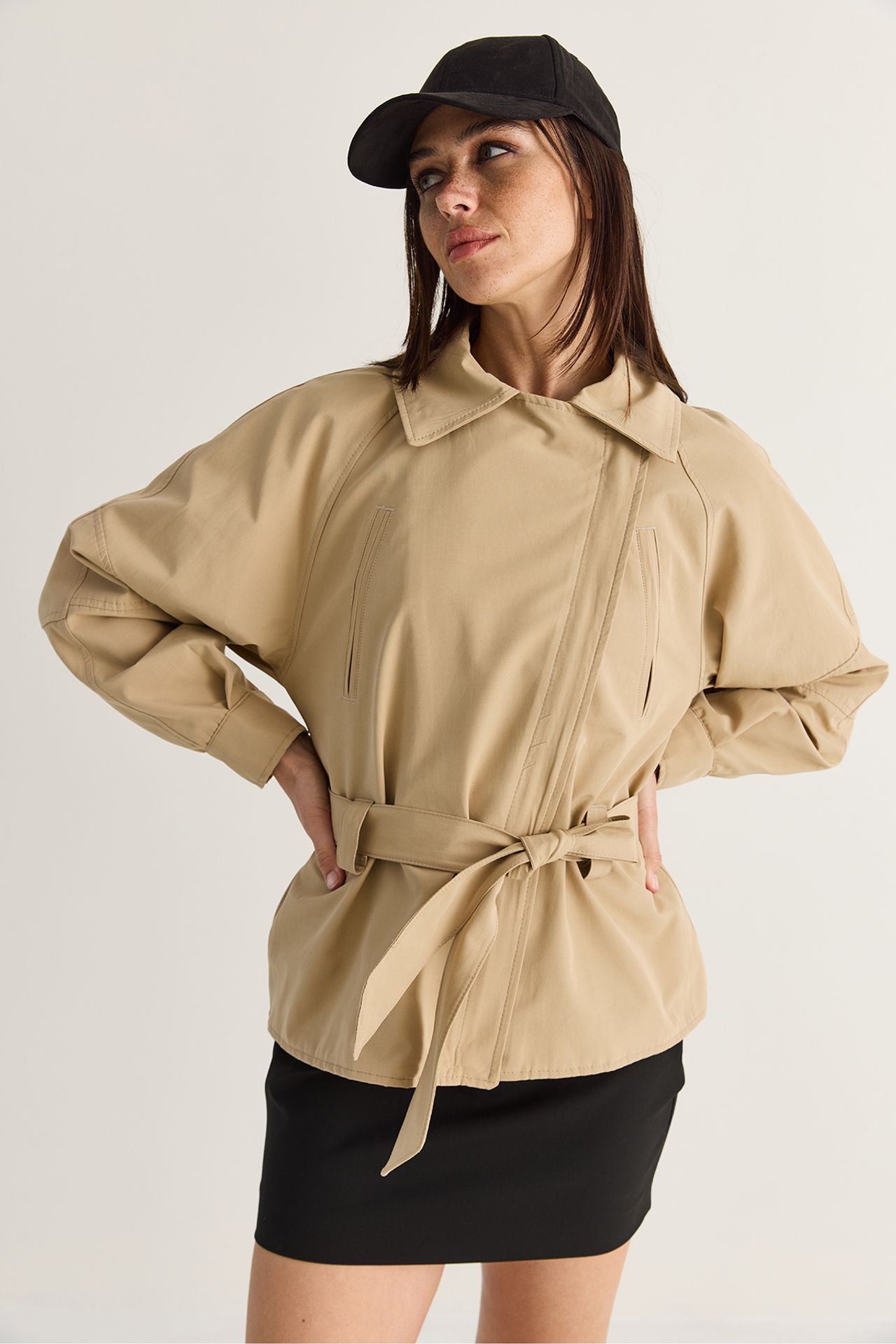 LUCCI Women's Trench Coat 4
