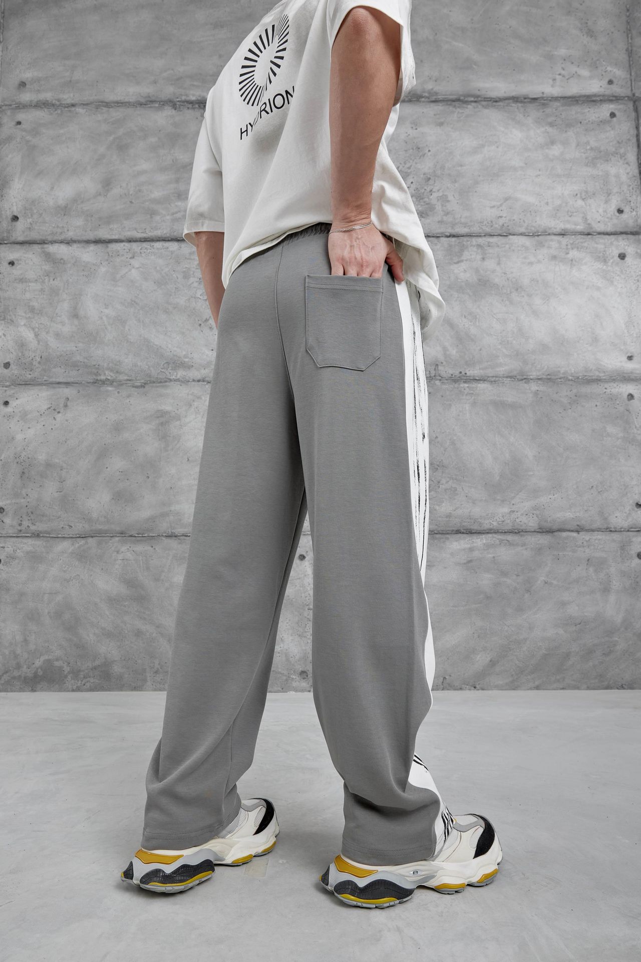 NOMARC Bol Geniş Paça Uzun Jogger Pantolon 3
