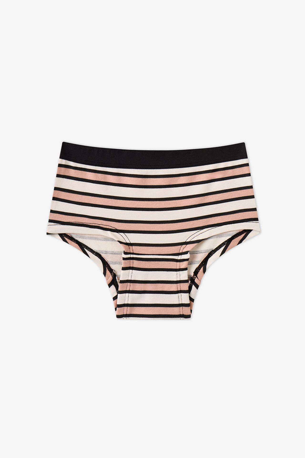 PENTI Girls' Peony Striped Hipster Briefs 3-Pack 4