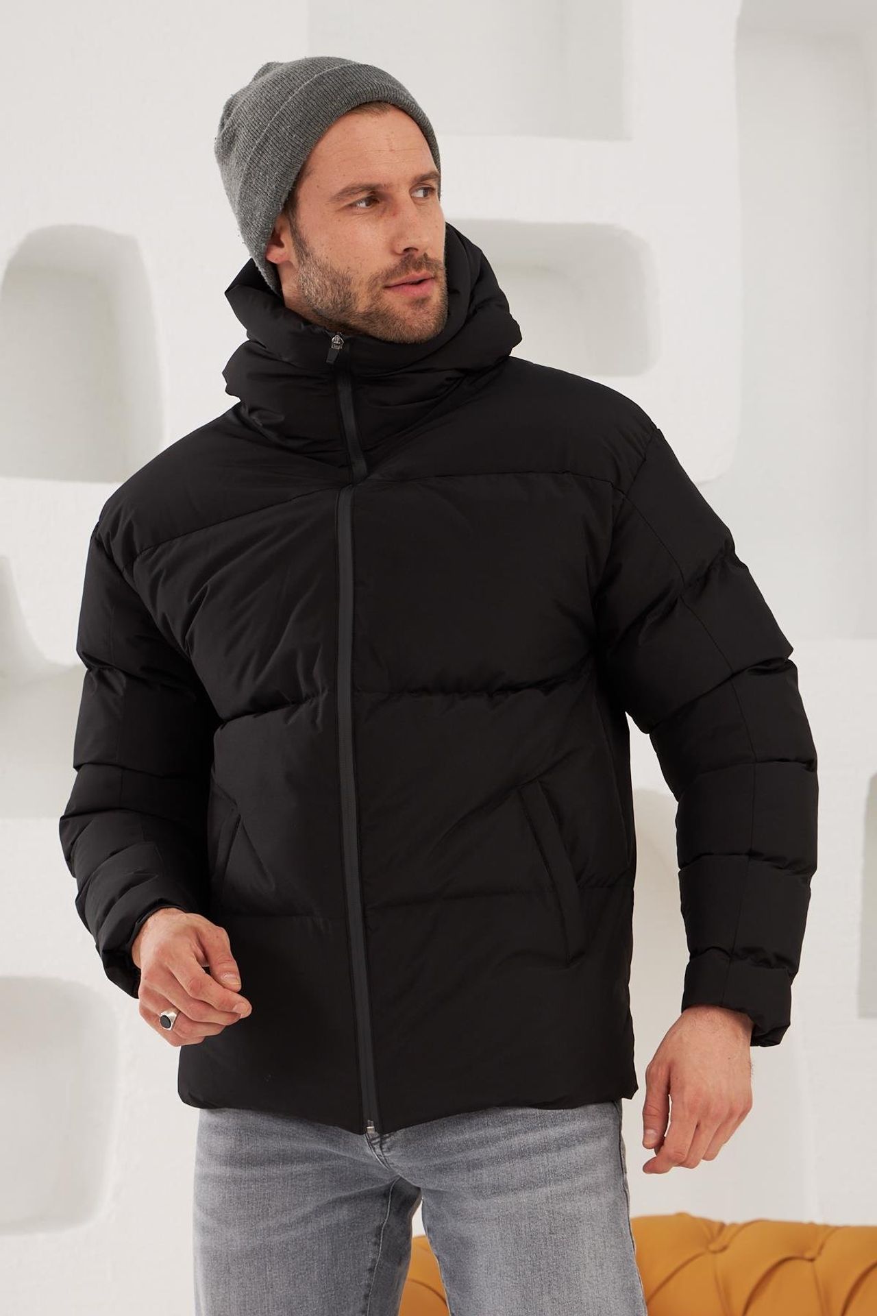 Danger Men's Puffer Down Coat 1