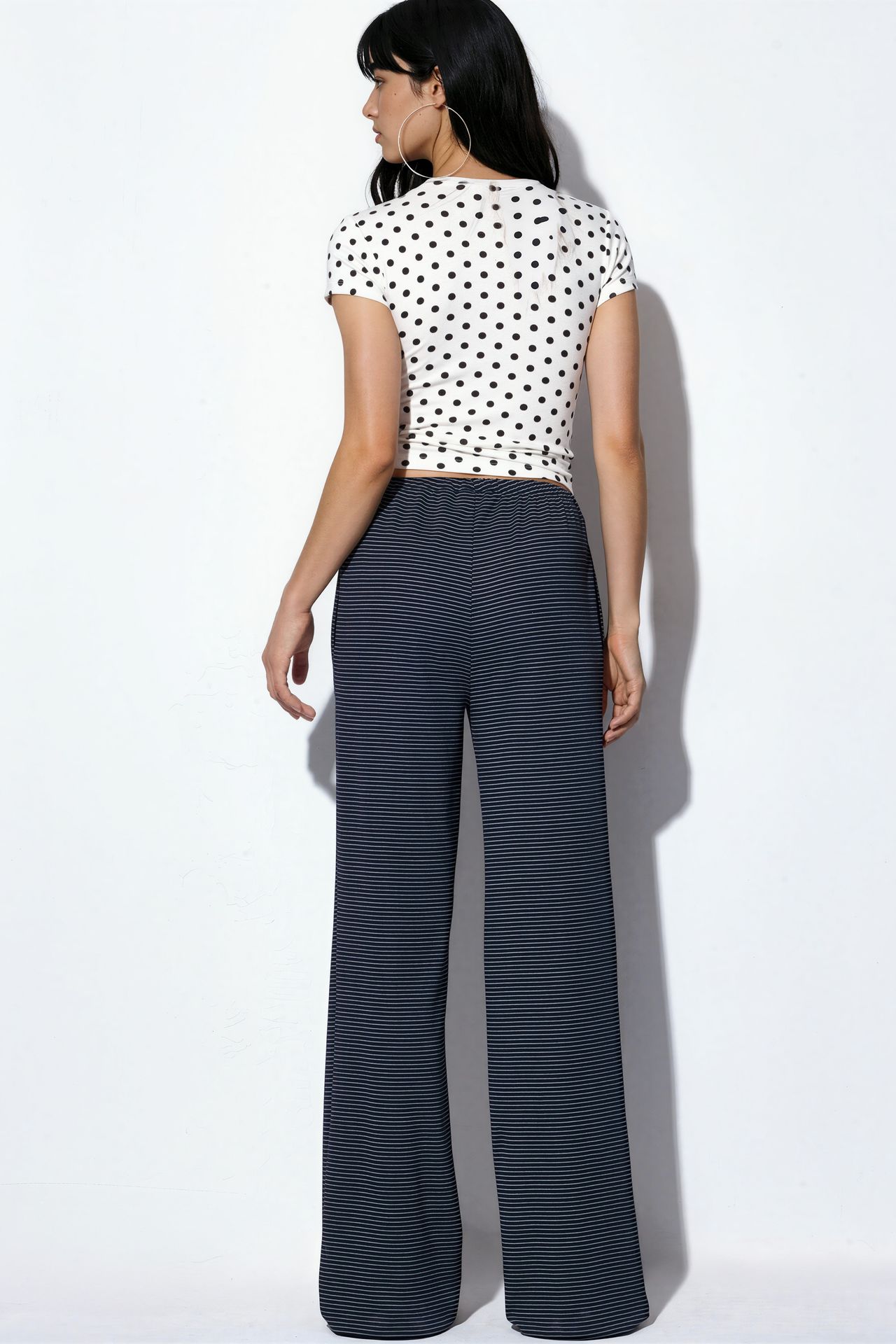 BUSEM Striped Straight-leg Sweatpants 3