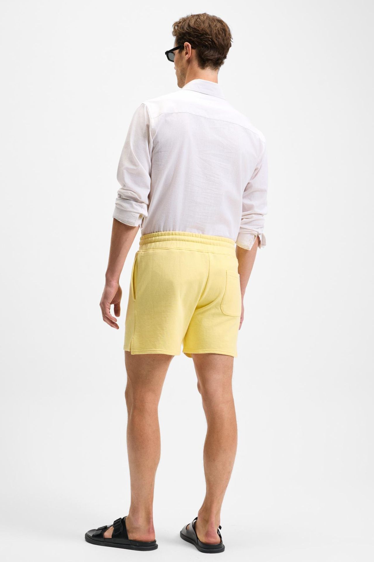 GRIMELANGE Düz Paça Jersey Şort 6