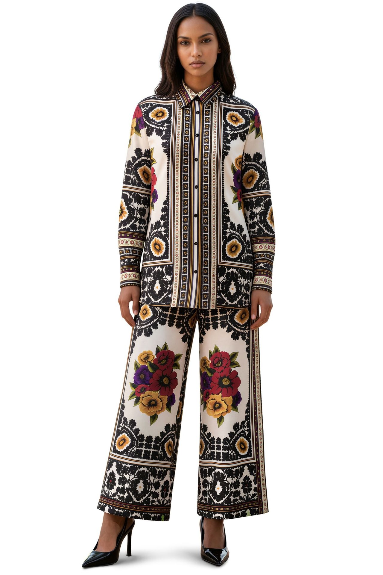 MSN Cotton Viscose Two-Piece Coord 1