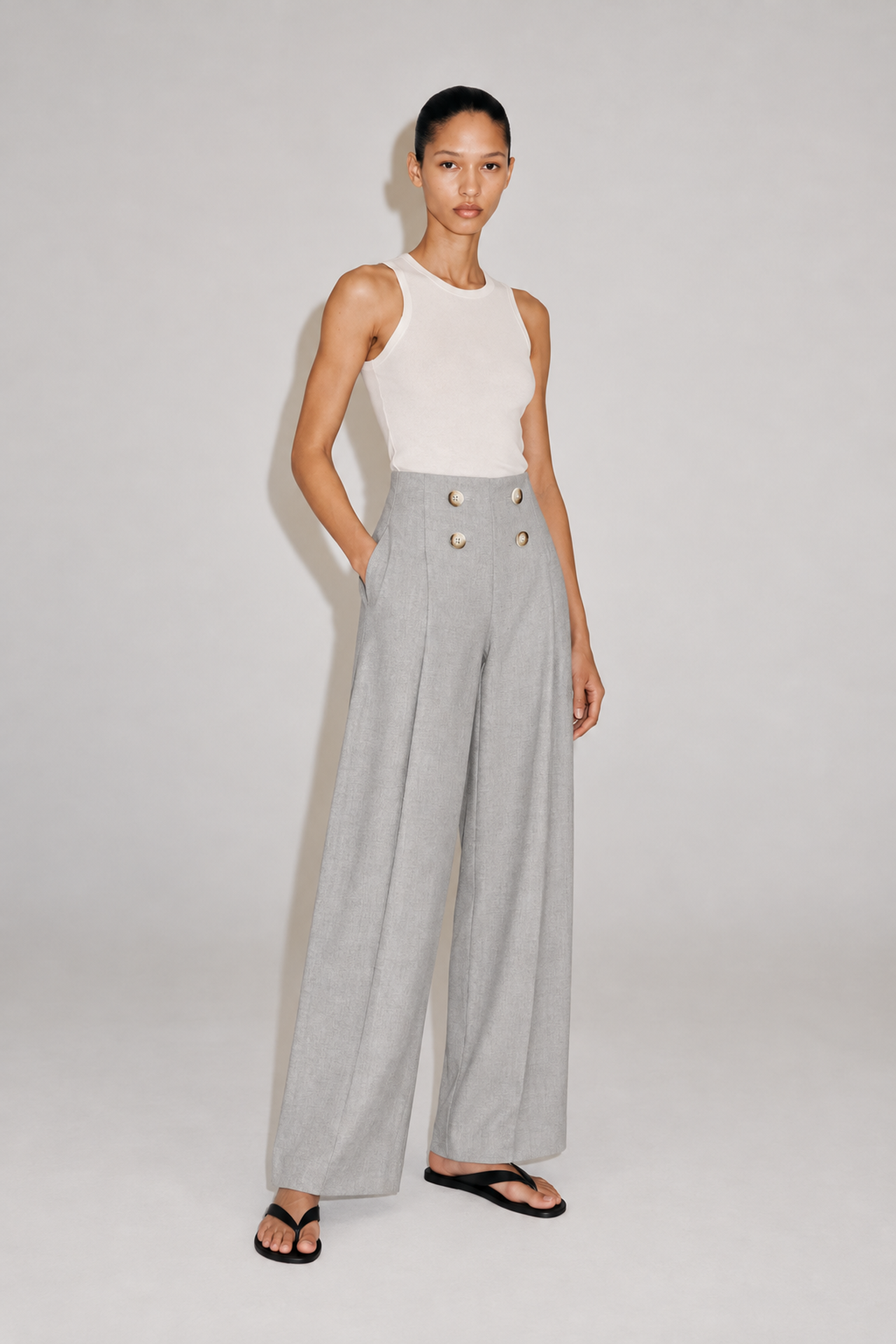 MY FASHION Düz Paça Pantolon 5