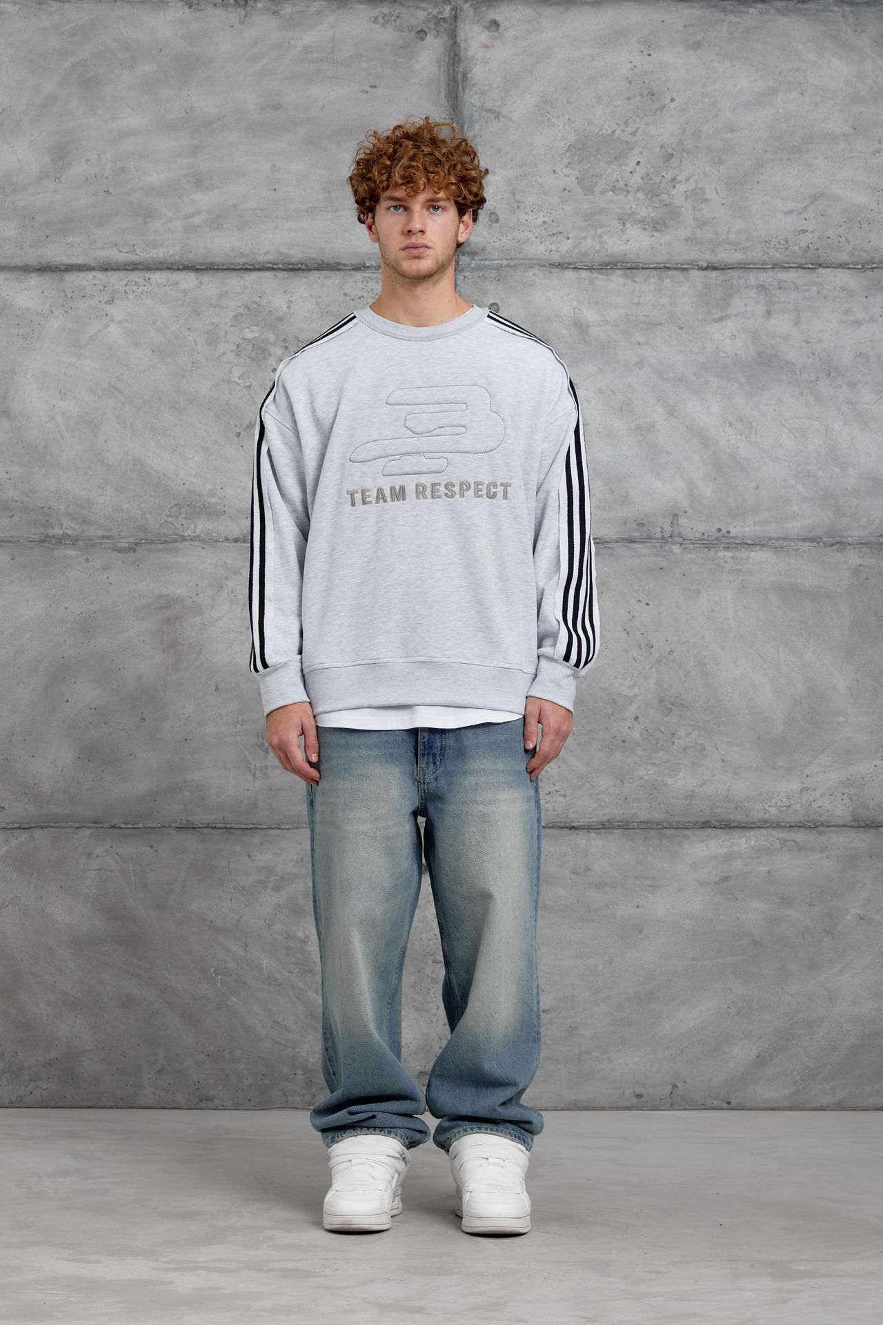 NOMARC Rahat Kesimli Bisiklet Yaka Sweatshirt 5
