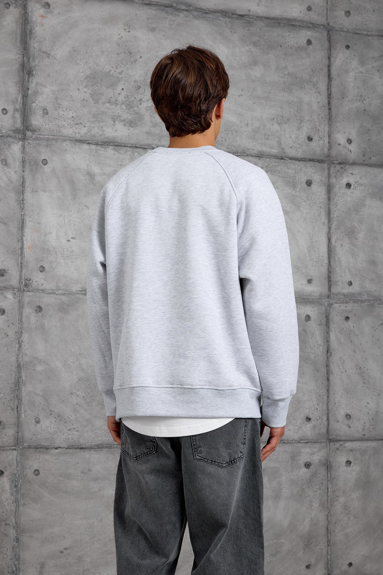 NOMARC Regular Kalıp Bisiklet Yaka Sweatshirt 5