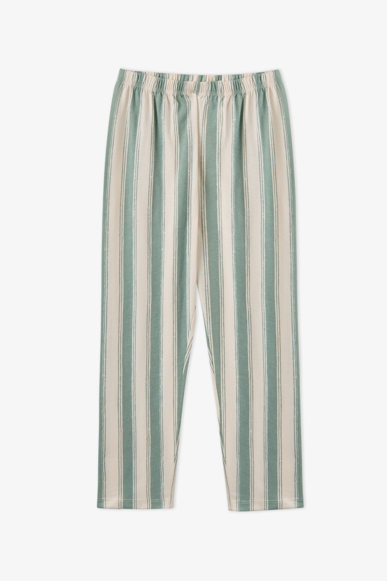 PENTI Boys' Cute Friend Striped Buttoned Long Sleeve Shirt Trousers Pajama Set 4